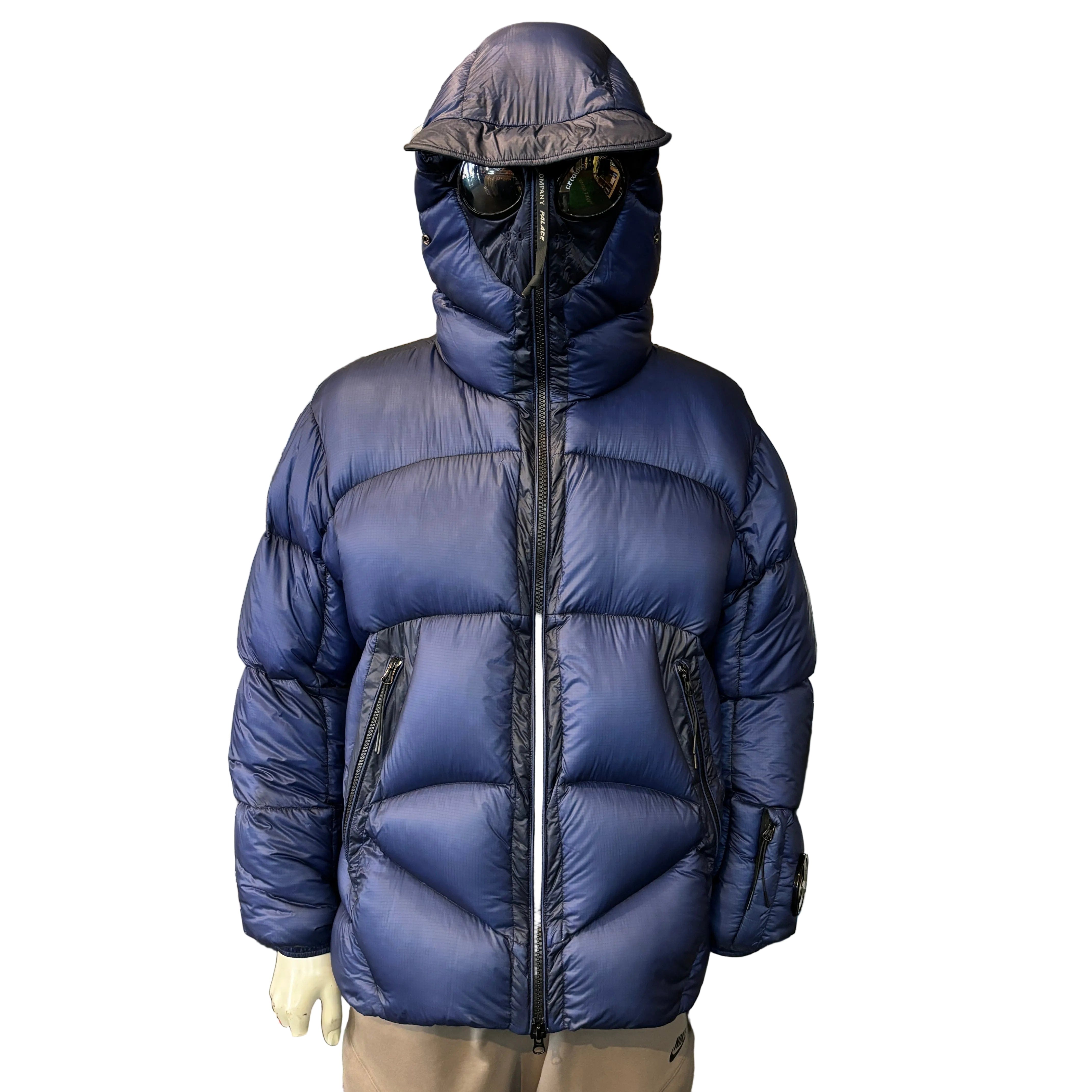 CP Company Palace x C.P. Company Puffer Jacket Bright Cobalt