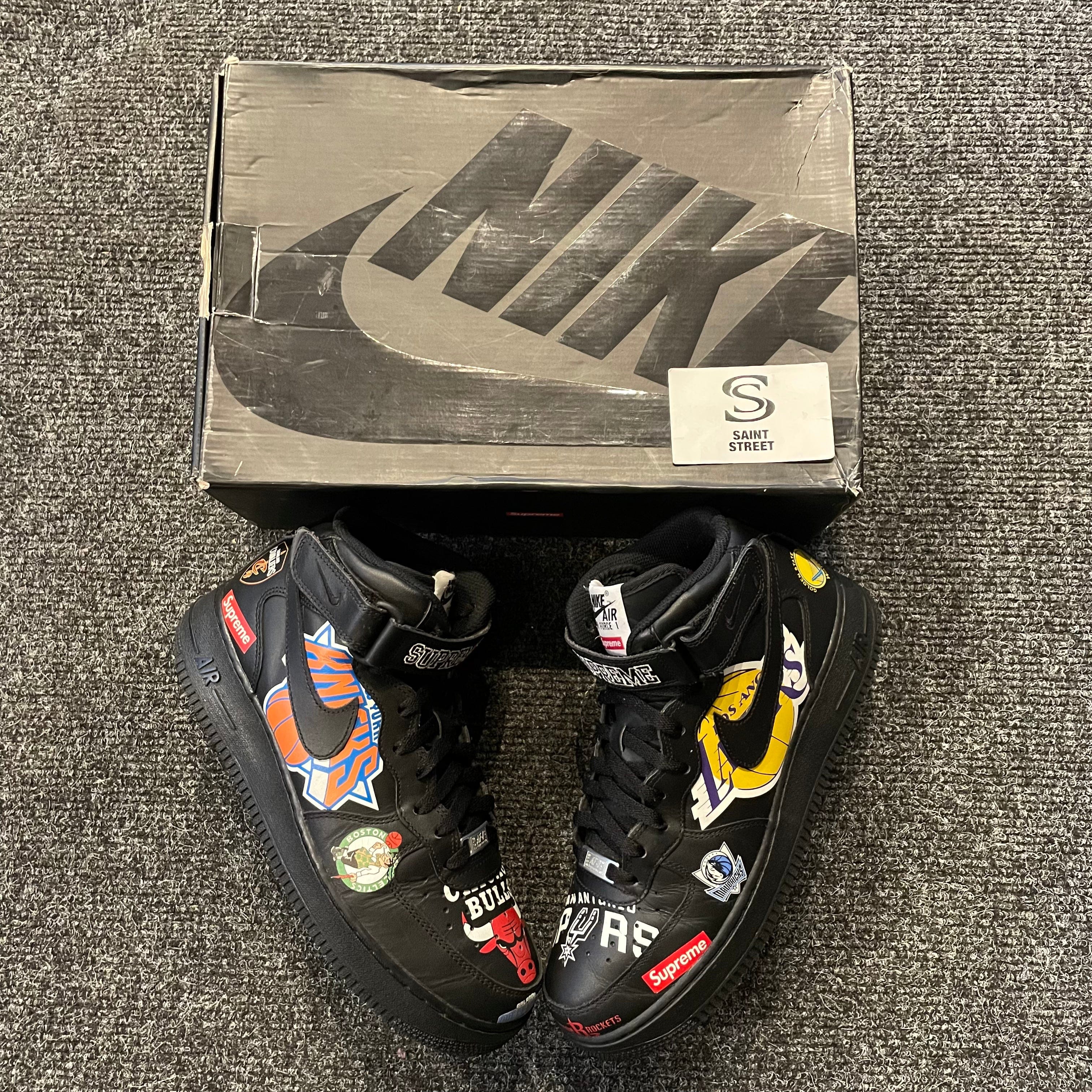 Nike X Supreme X NBA Air Force 1 Mid