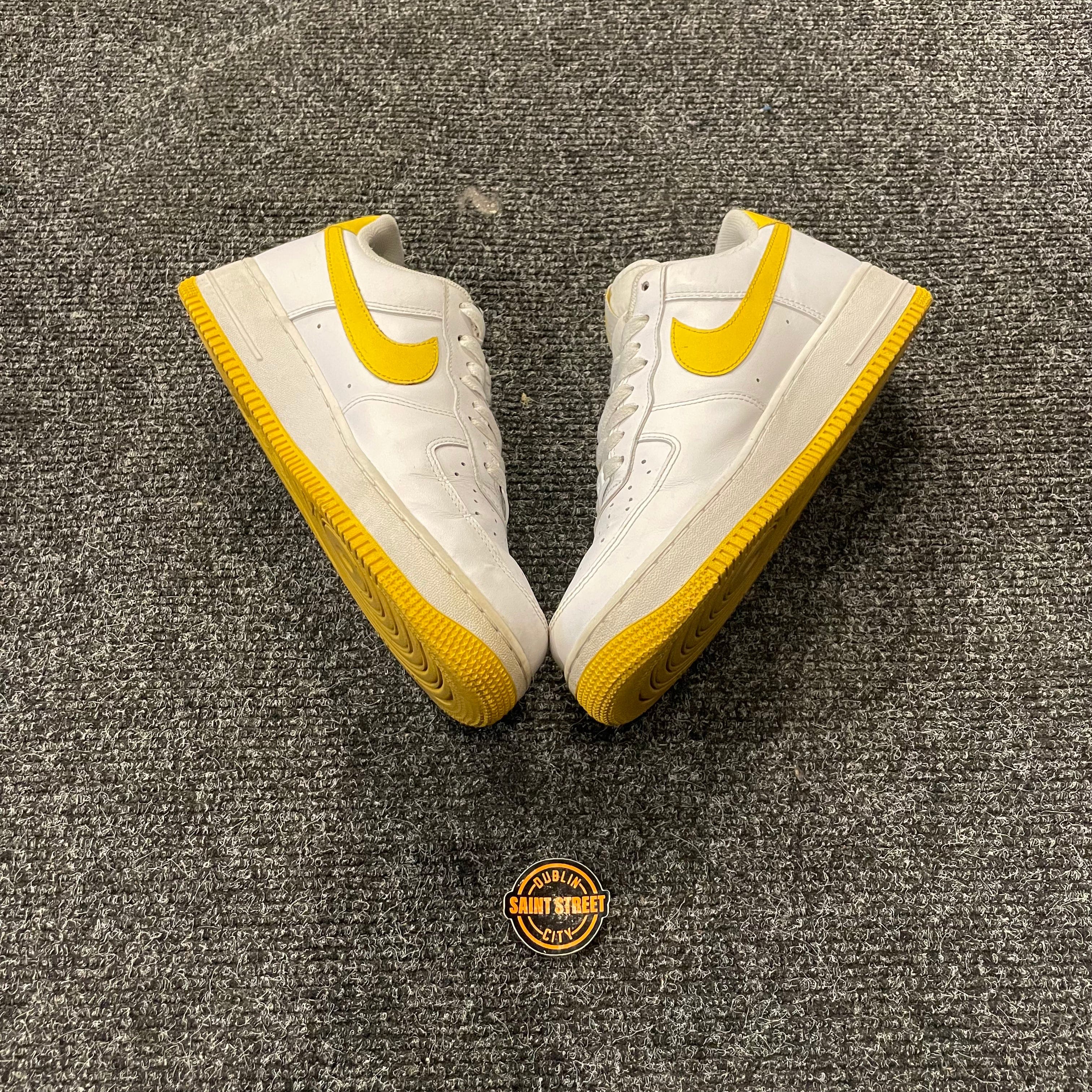 Nike Af1 Low White/Yellow