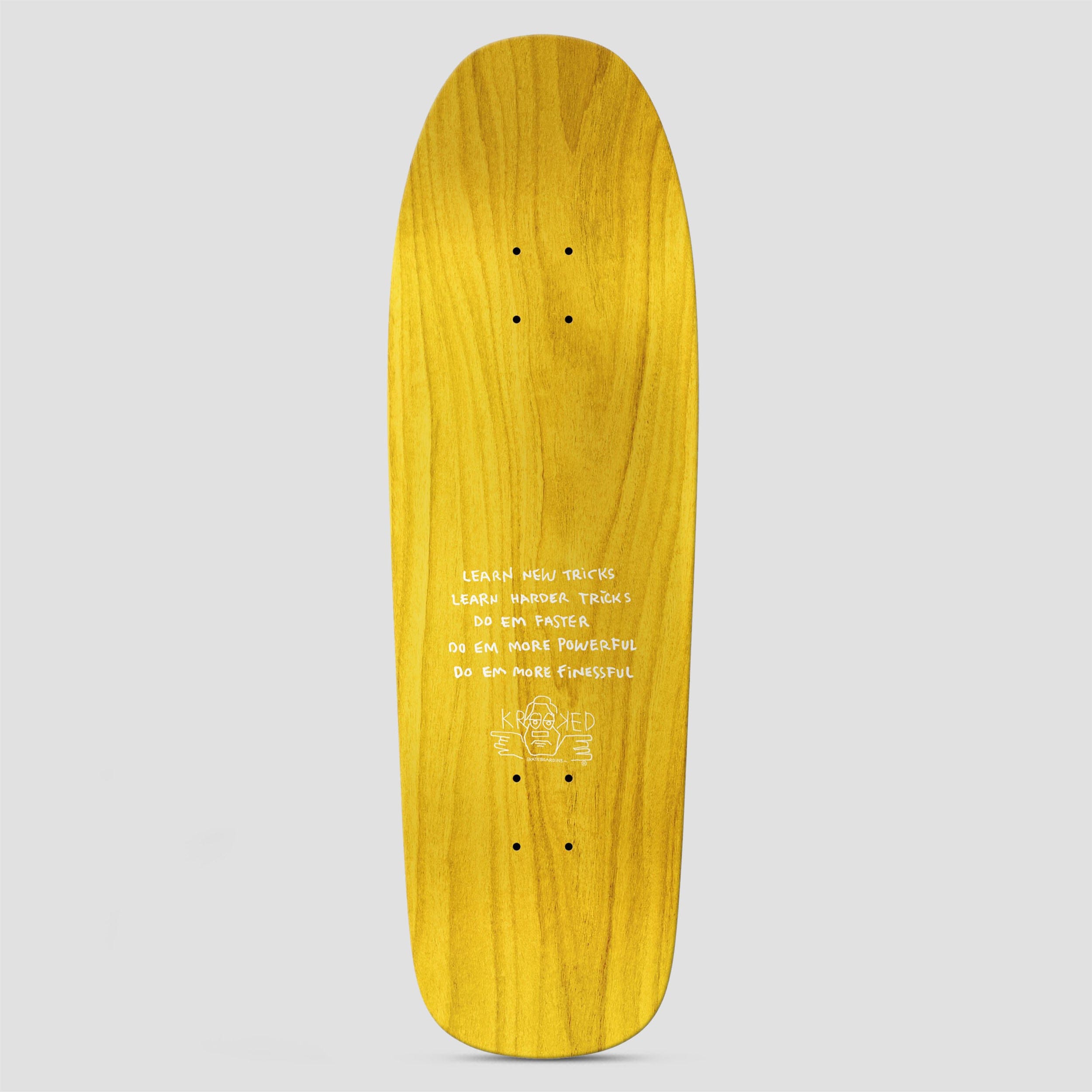 Krooked 9.81 Gonz Hard2hitt Skateboard Deck