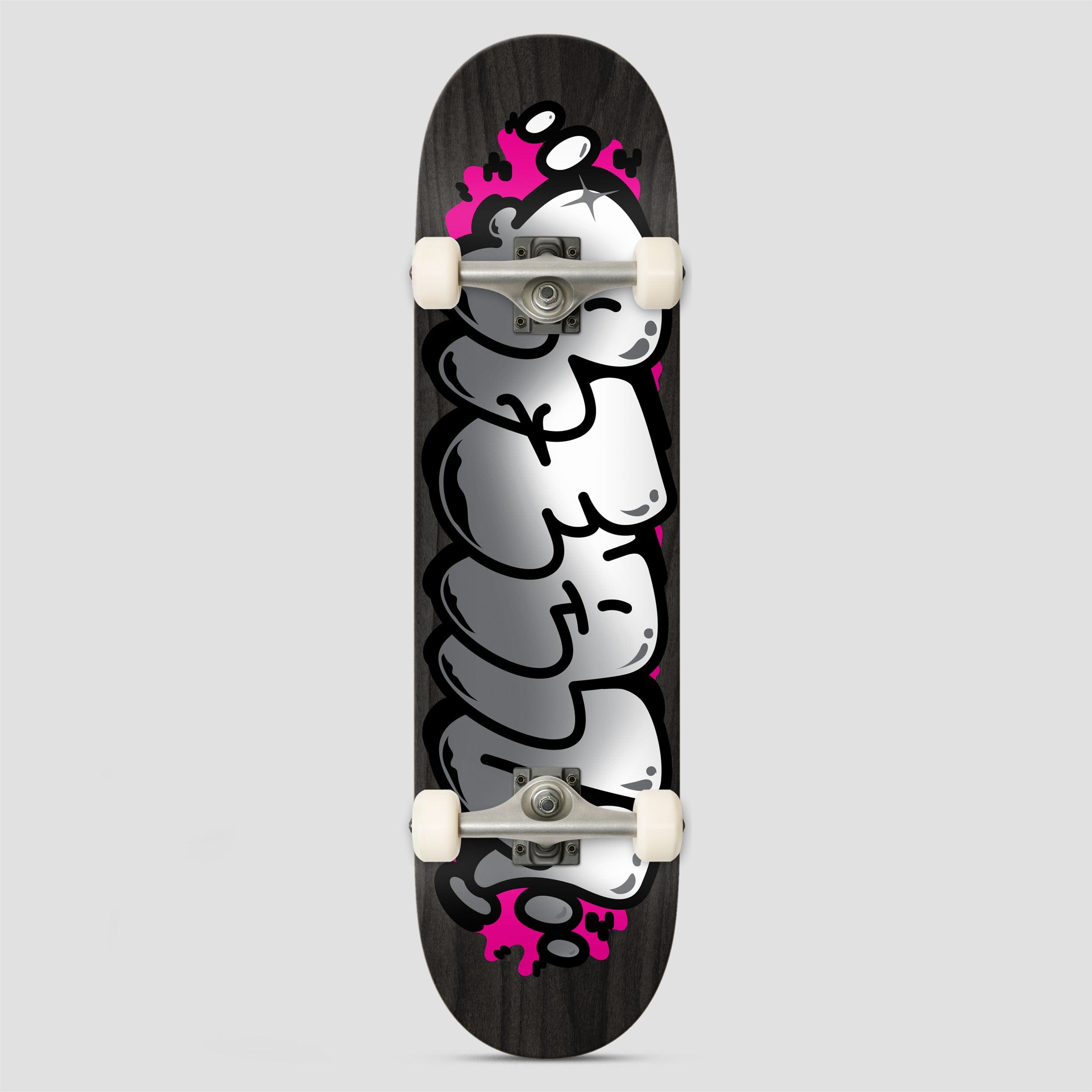 Real 8.5 Bubble Letter Complete Skateboard Foil