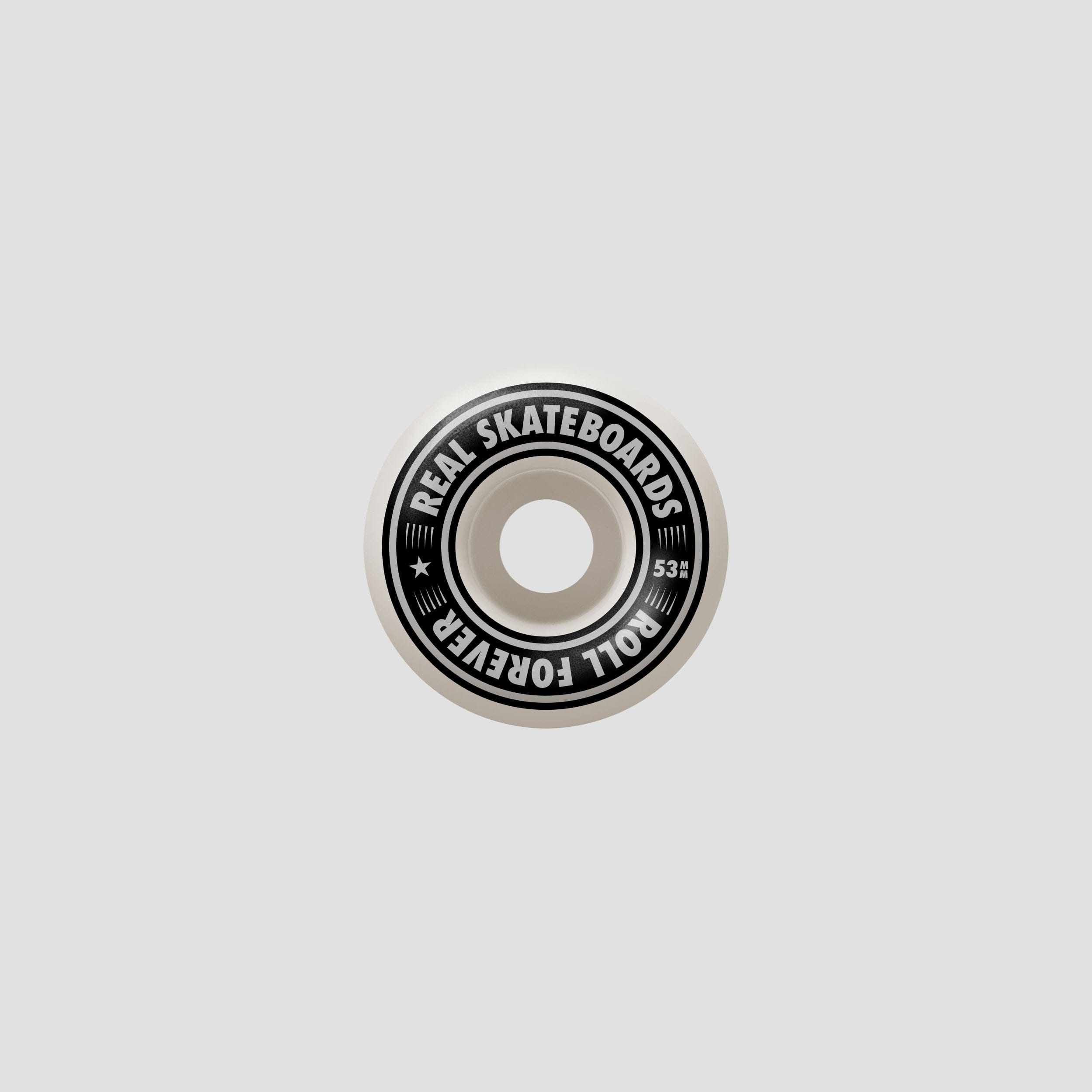 Real 8.5 Bubble Letter Complete Skateboard Foil