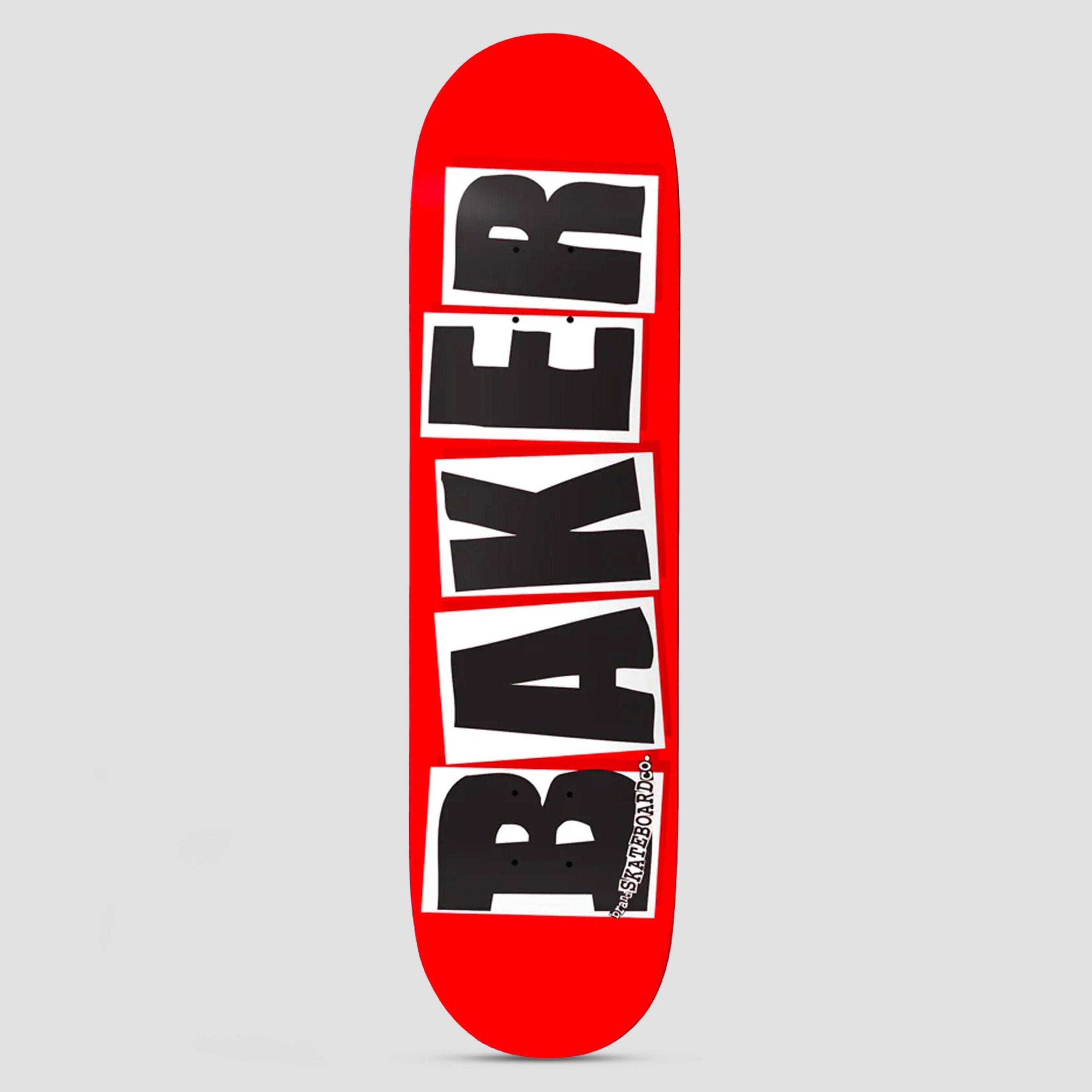 Baker 8.3875 Brand Logo Skateboard Deck Red / Black