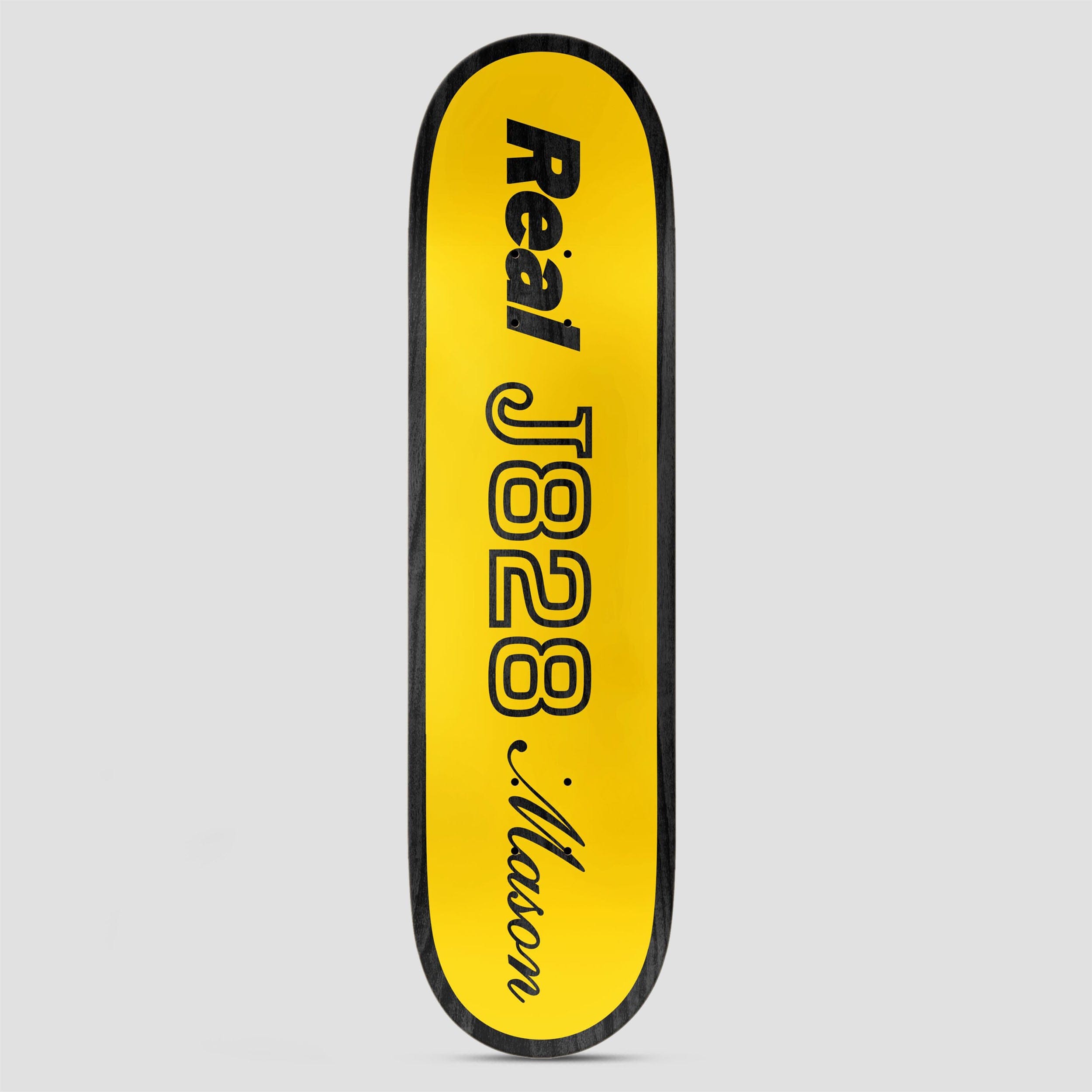 Real 8.28 Mason Shape Code Skateboard Deck