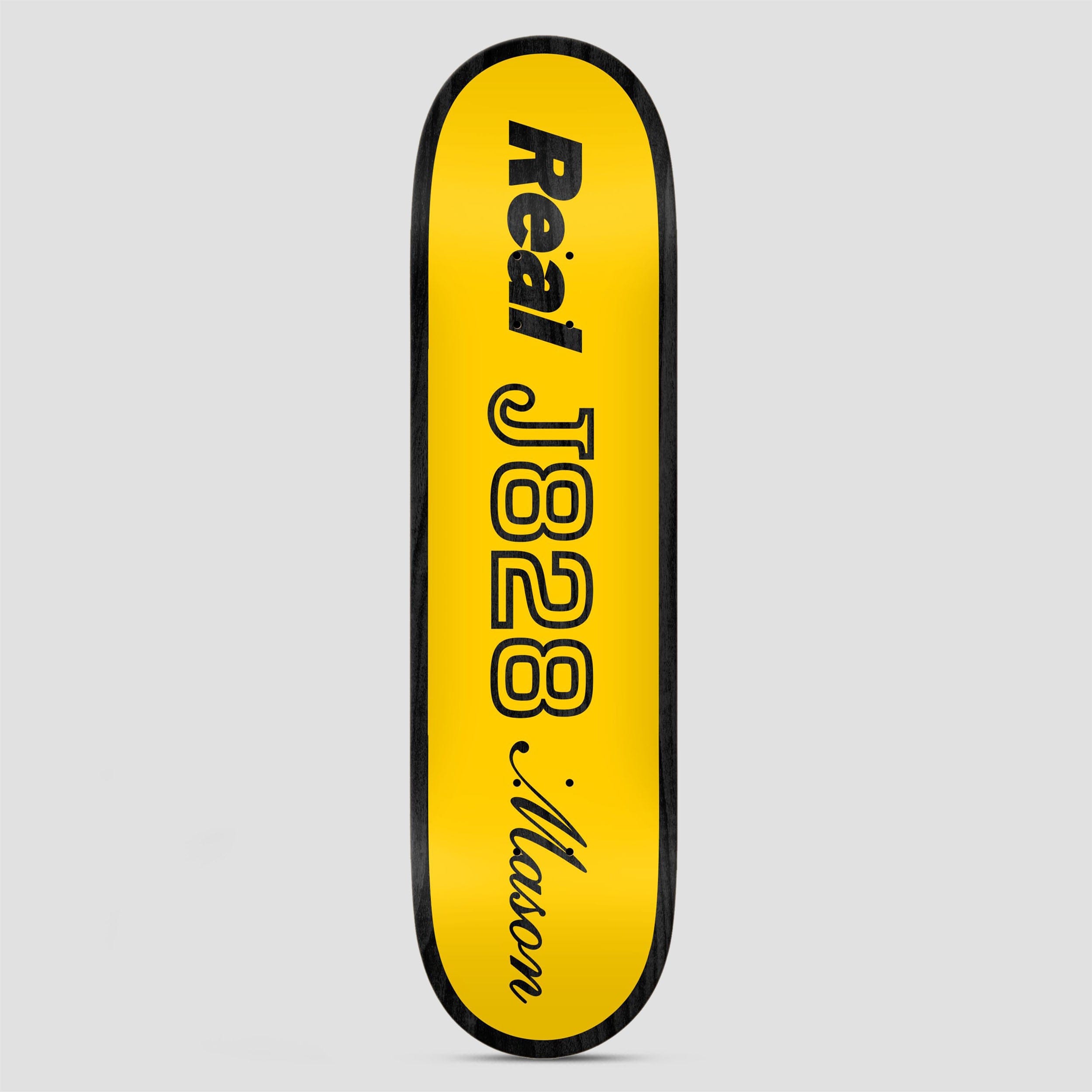 Real 8.28 Mason Shape Code Skateboard Deck