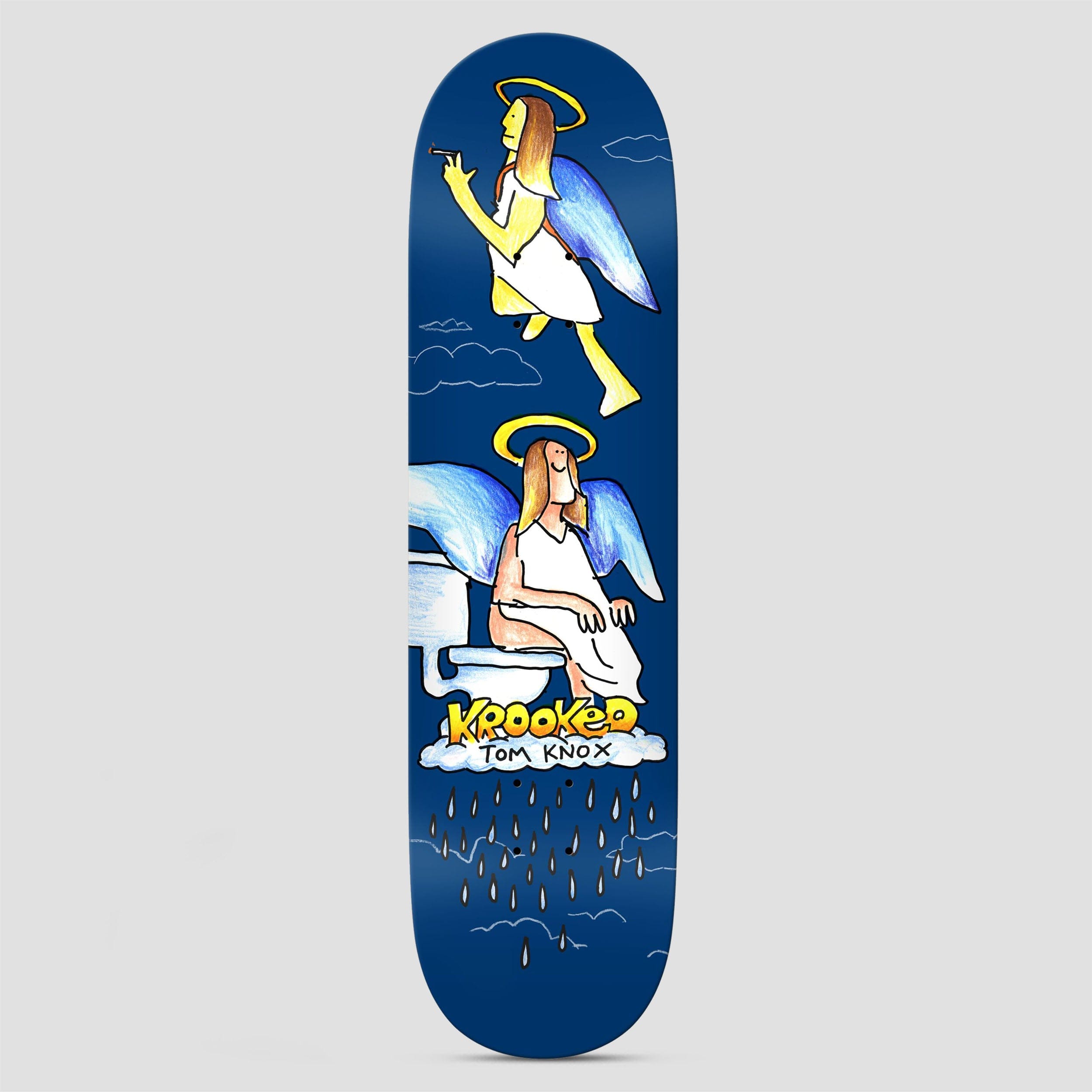 Krooked 8.5 Knox Angel Skateboard Deck