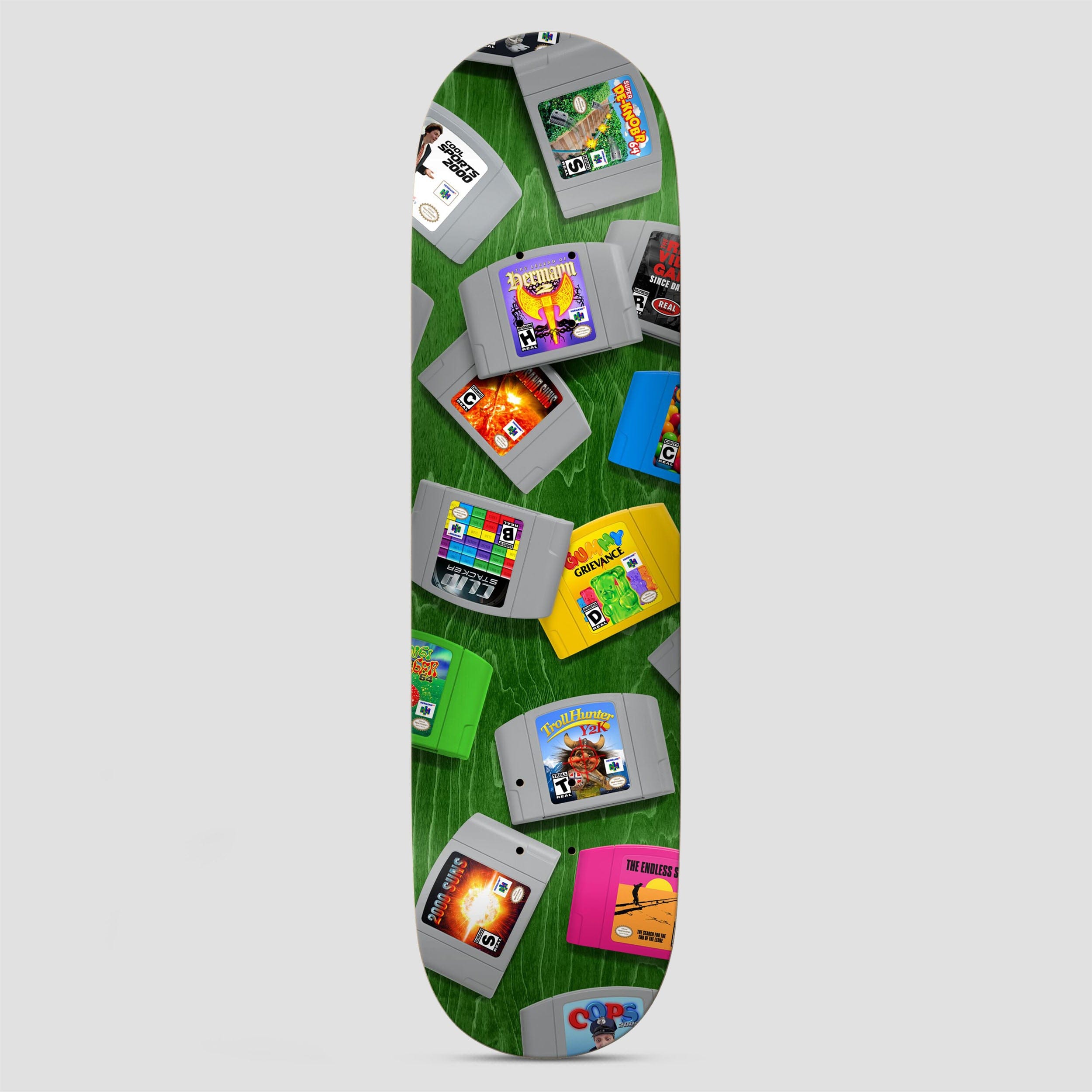 Real 8.25 Hermann 64 Bit True Fit Skateboard Deck