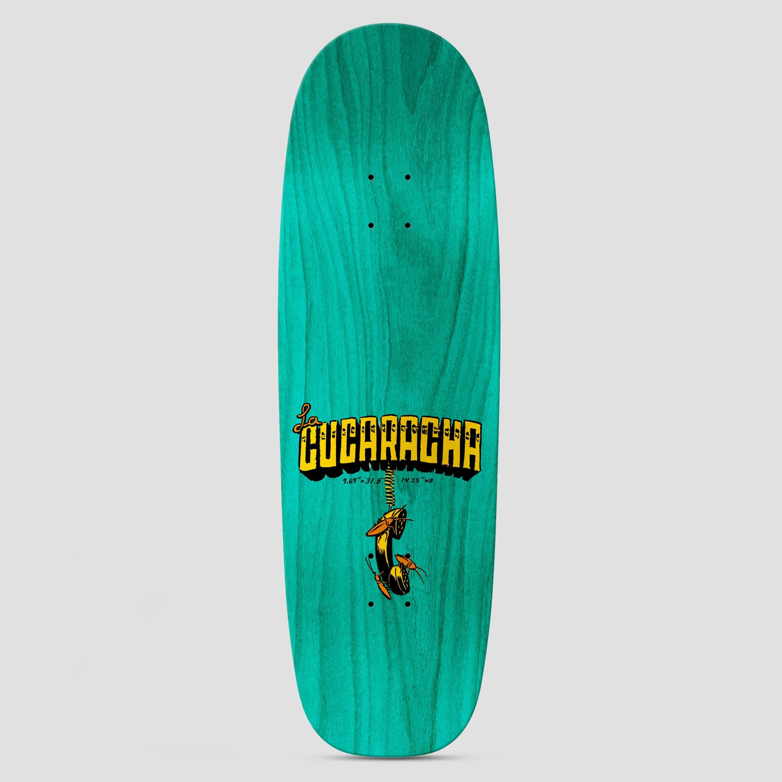 Anti Hero 9.69 Team Jalopi Cucaracha Skateboard Deck