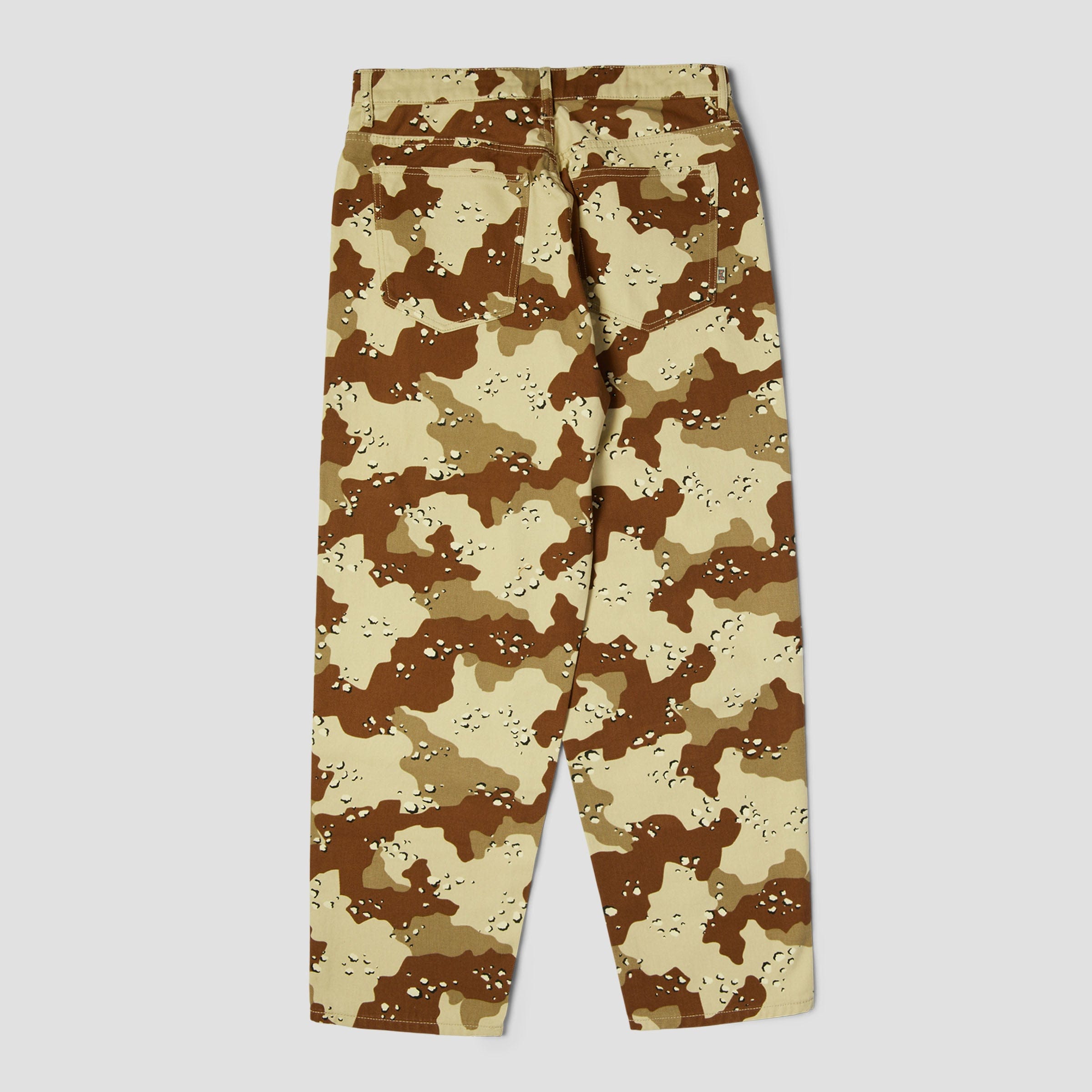 HUF Cromer Camo Pant Brown