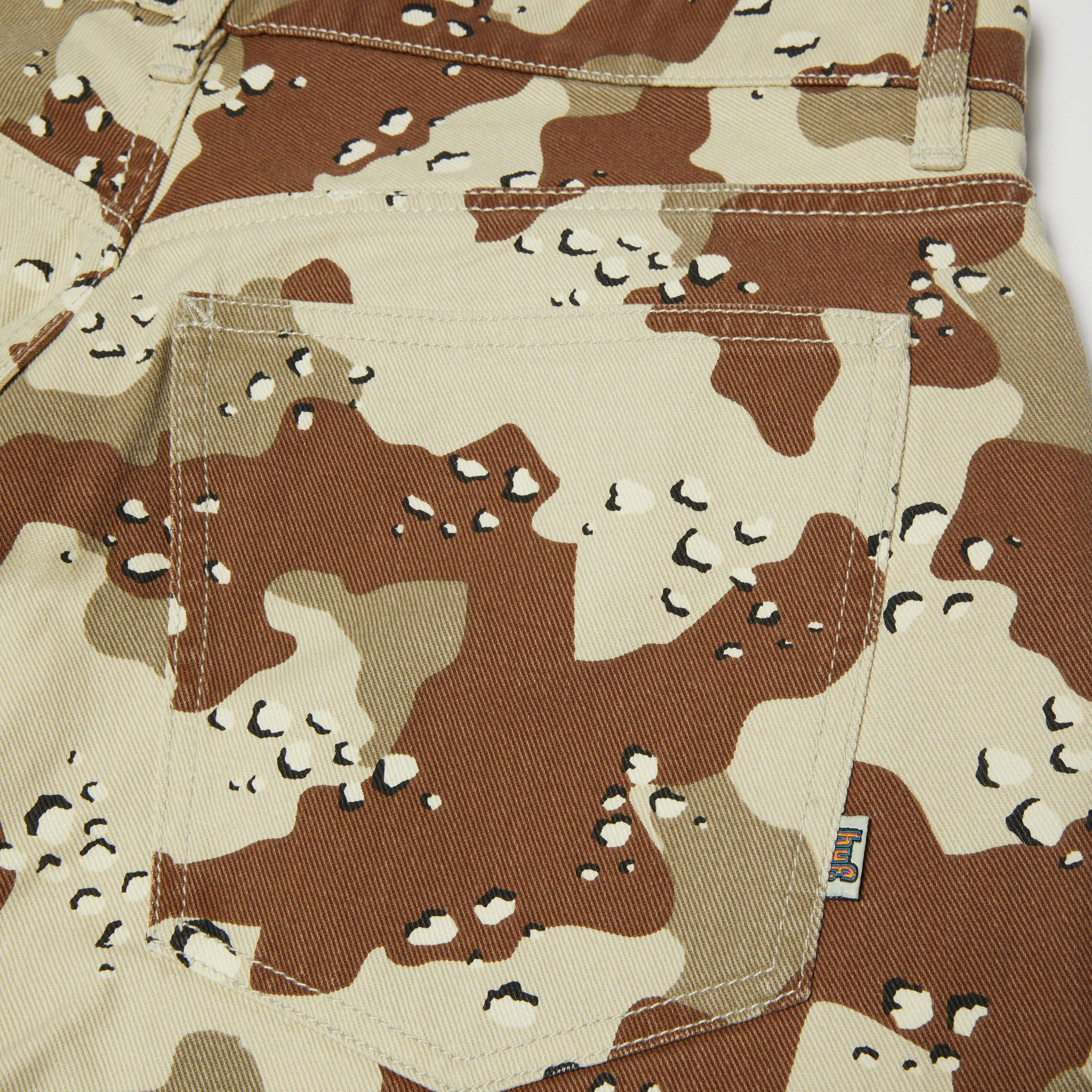HUF Cromer Camo Pant Brown