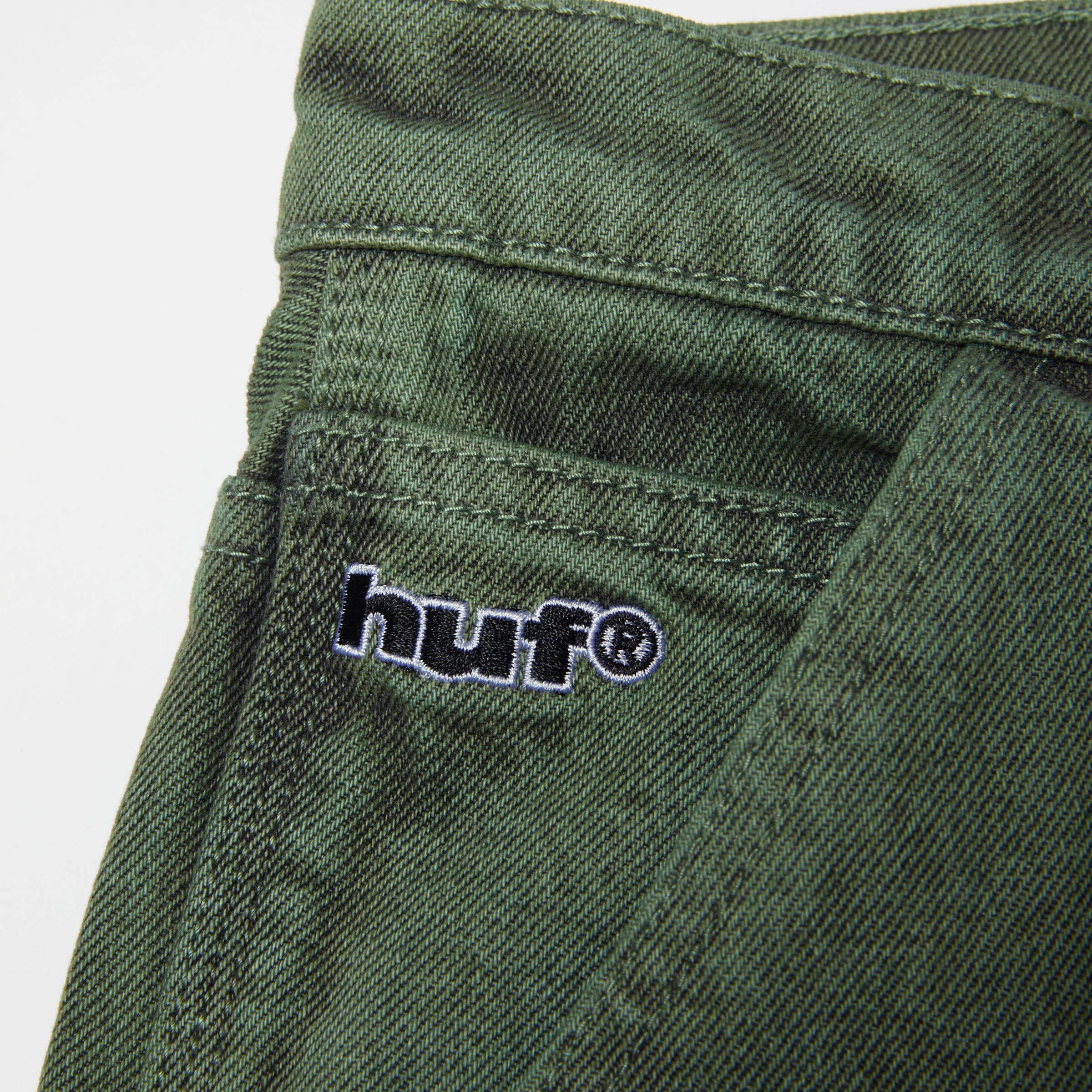 HUF Kinda Loose Double Knees Pant Mist Green