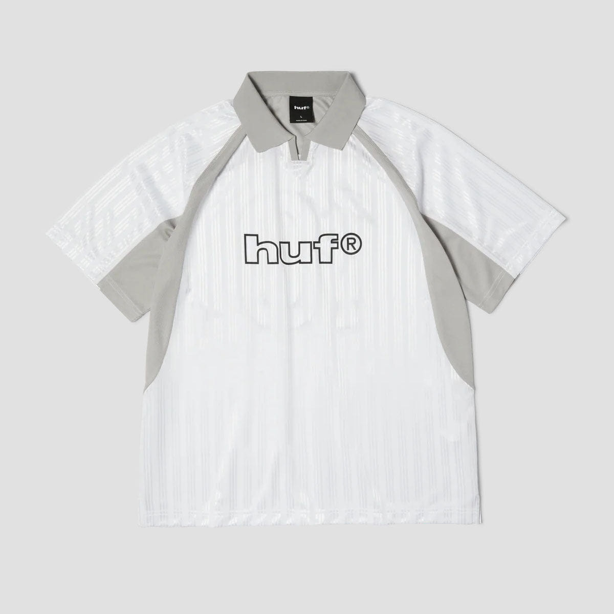 HUF Sideline Soccer Jersey White
