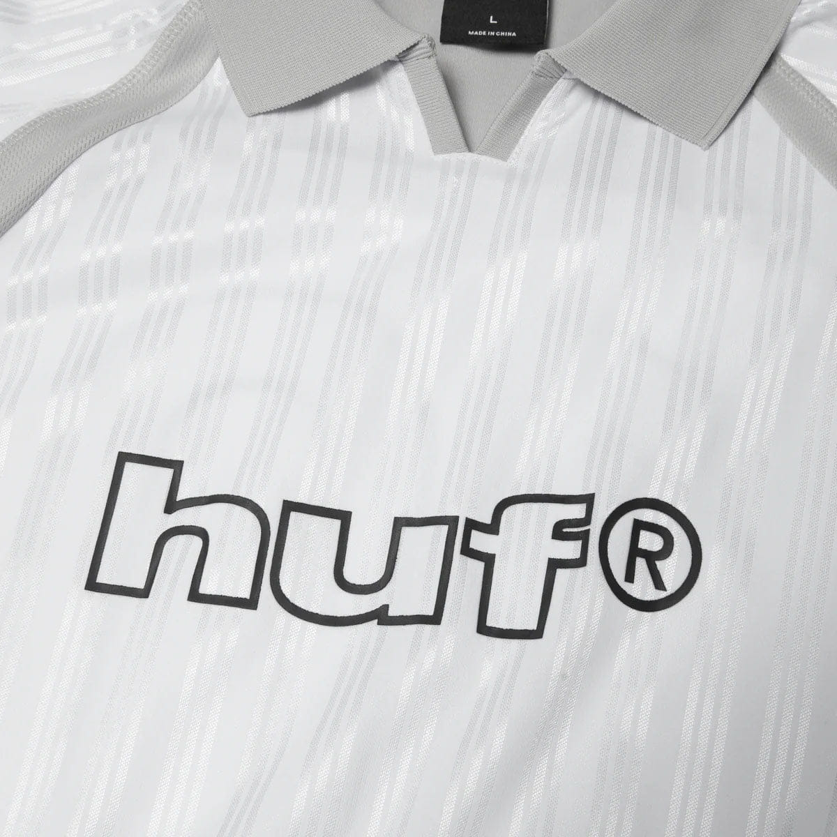 HUF Sideline Soccer Jersey White