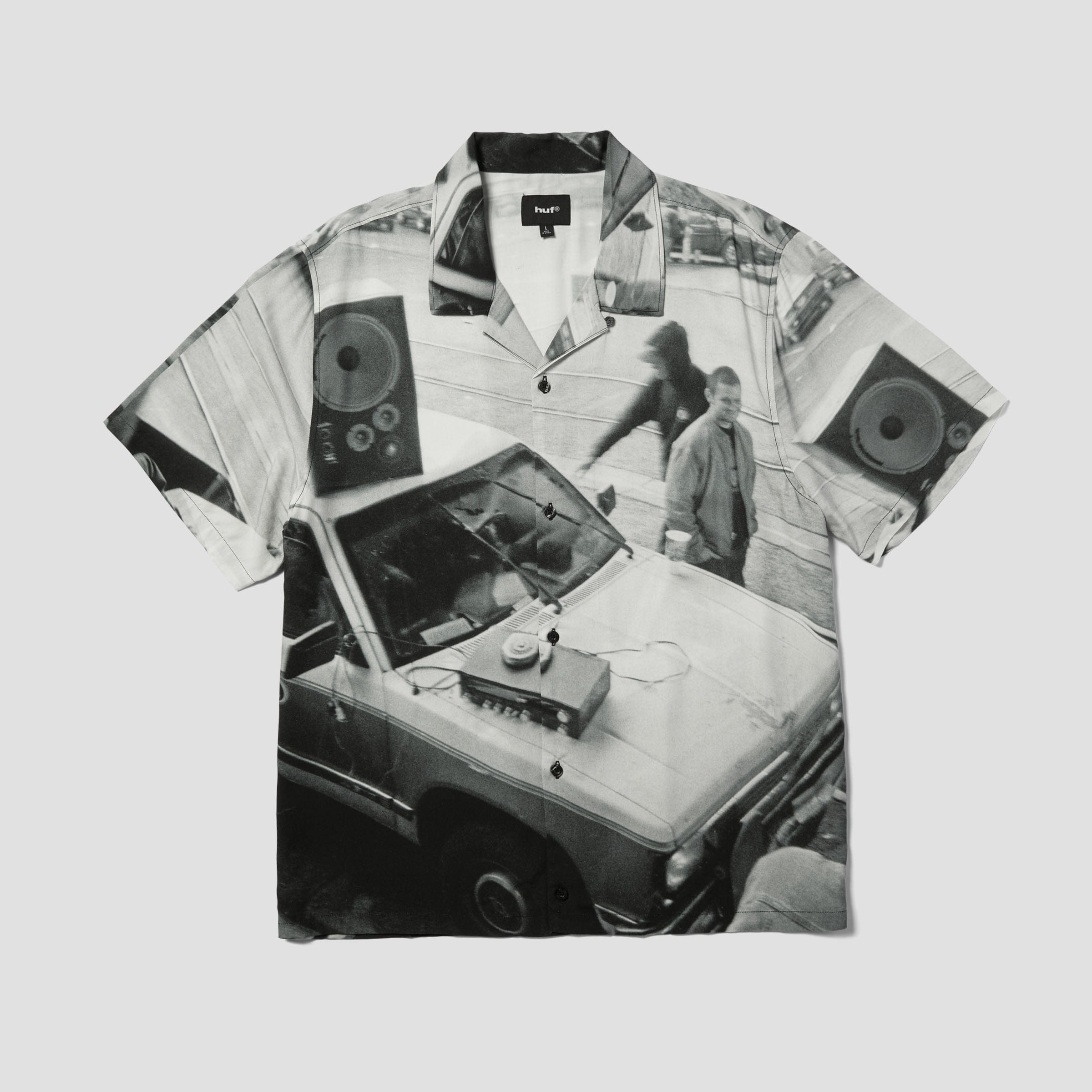 HUF Burnside Shortsleeve Resort Shirt Multi