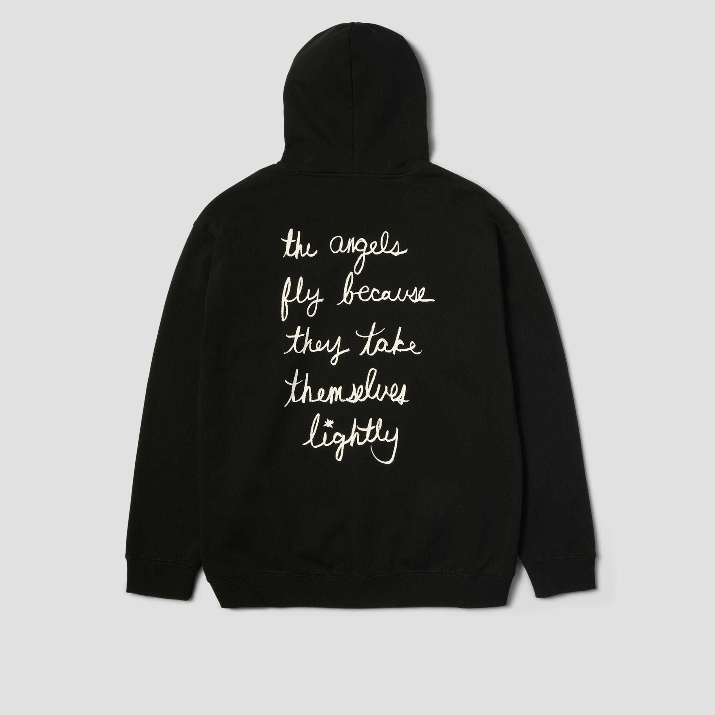 HUF The Angels Fly Hoodie Black