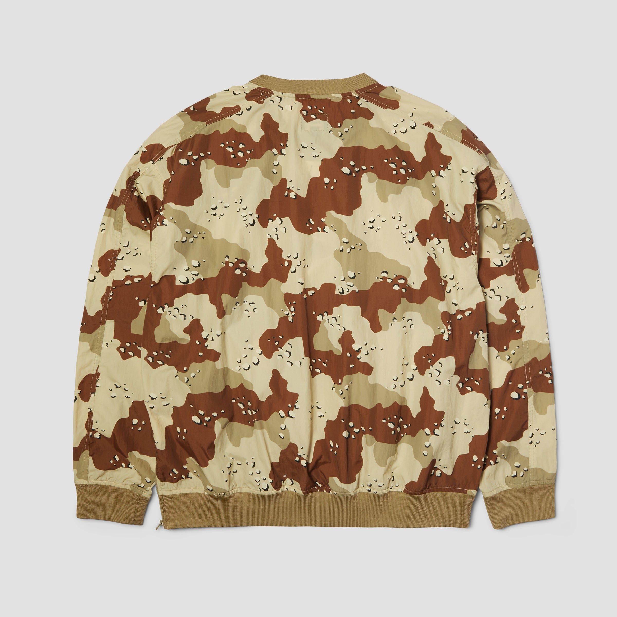 HUF 89 Pullover Camo Windshirt Brown
