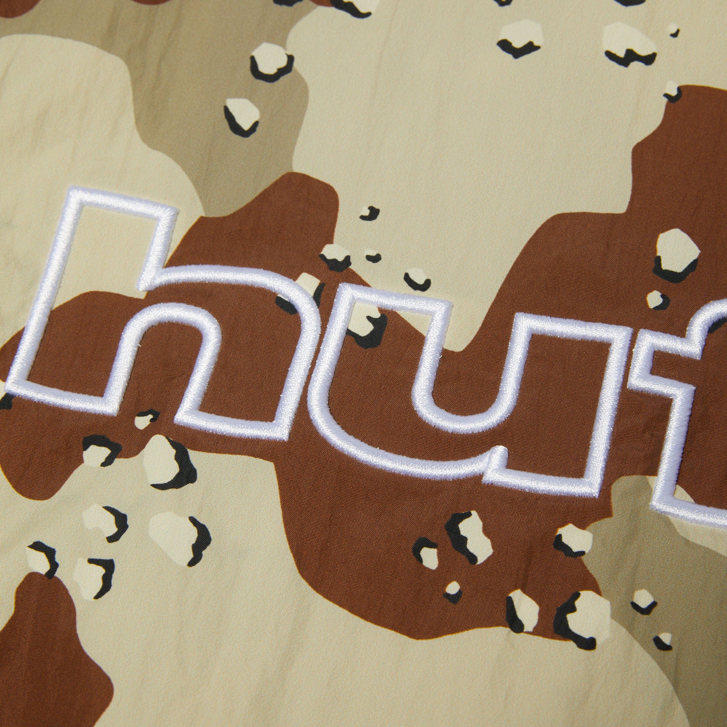HUF 89 Pullover Camo Windshirt Brown