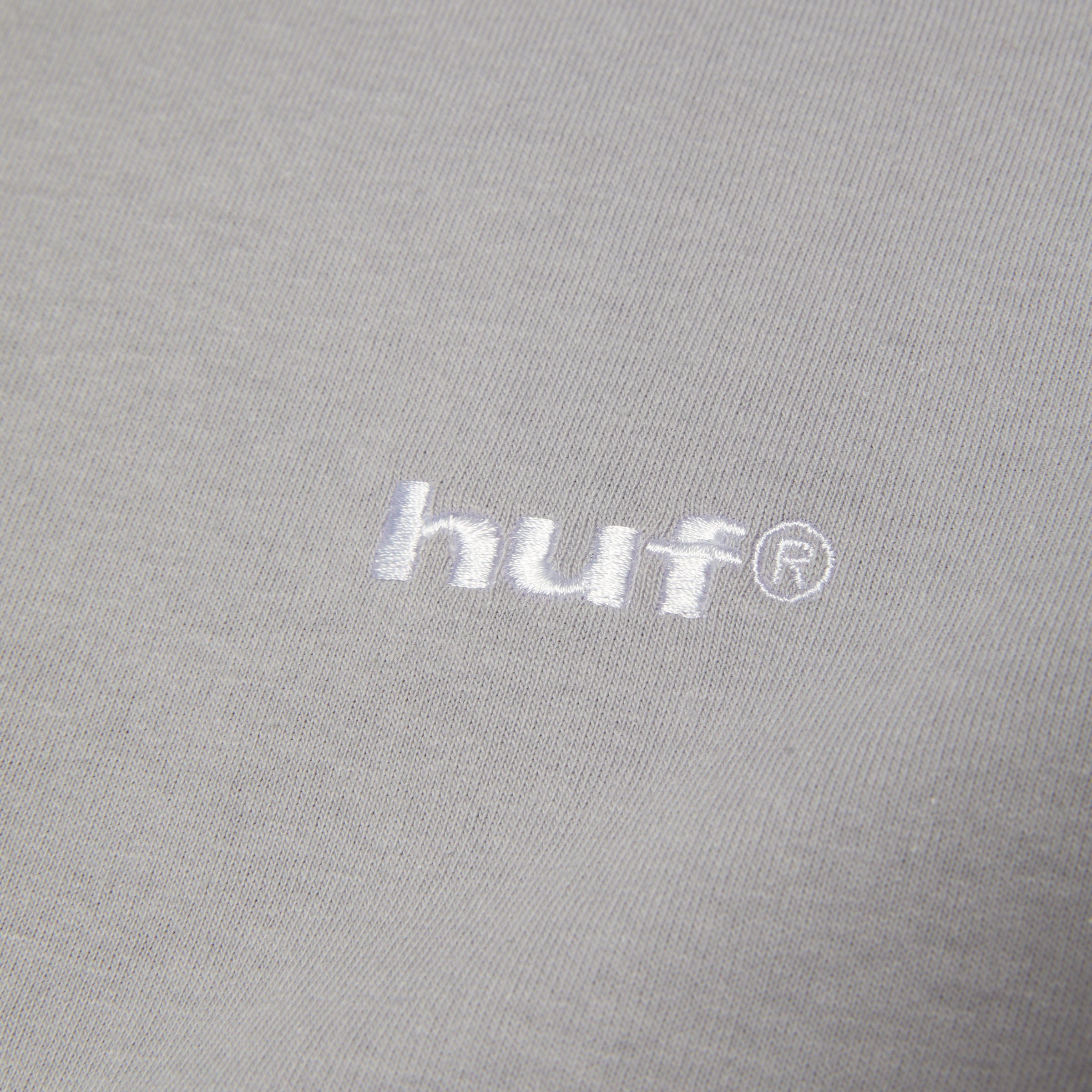 HUF 89 Embroidered T-Shirt Lilac Chalk / White