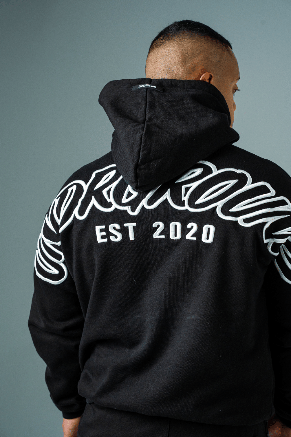 UNDRGROUND Hype Hoodie (Black/White)