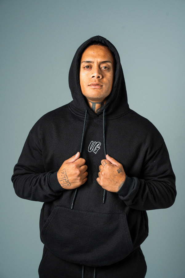 UNDRGROUND Hype Hoodie (Black/White)