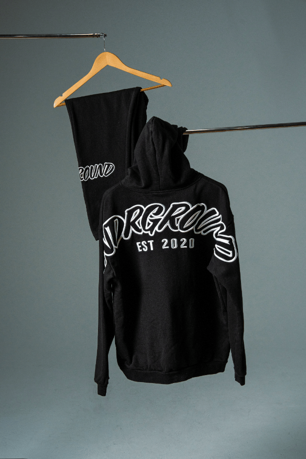 UNDRGROUND Hype Hoodie (Black/White)