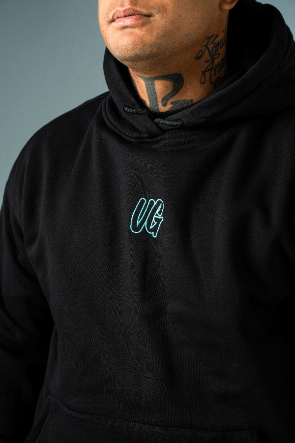 UNDRGROUND Hype Hoodie (Black/Tiffany)