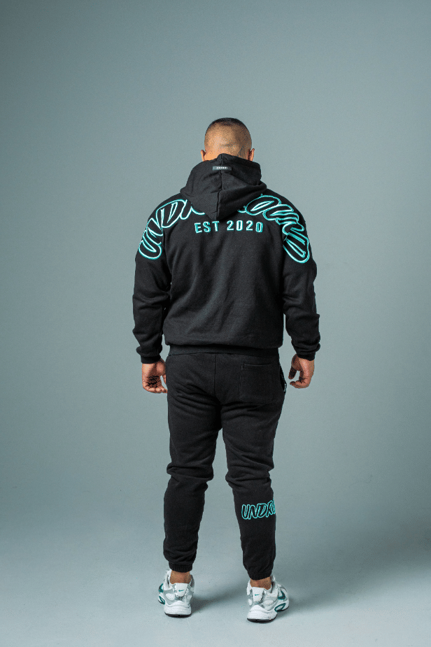 UNDRGROUND Hype Hoodie (Black/Tiffany)