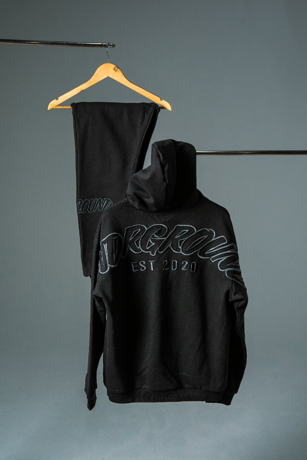 UNDRGROUND Hype Hoodie (Black/Charcoal)