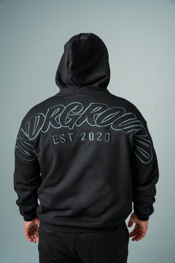 UNDRGROUND Hype Hoodie (Black/Charcoal)