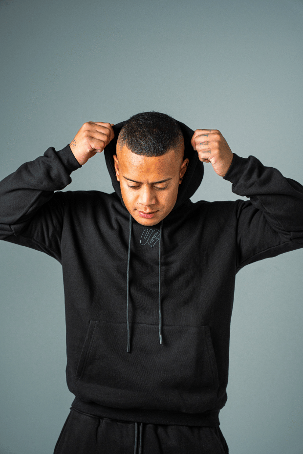 UNDRGROUND Hype Hoodie (Black/Charcoal)