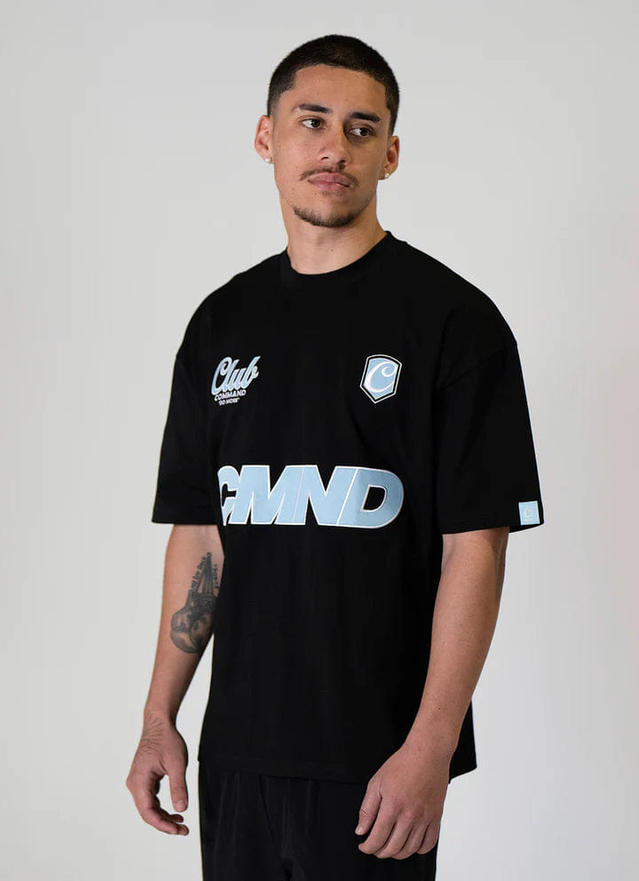 COMMAND Jersey Tee (Black/Blue)