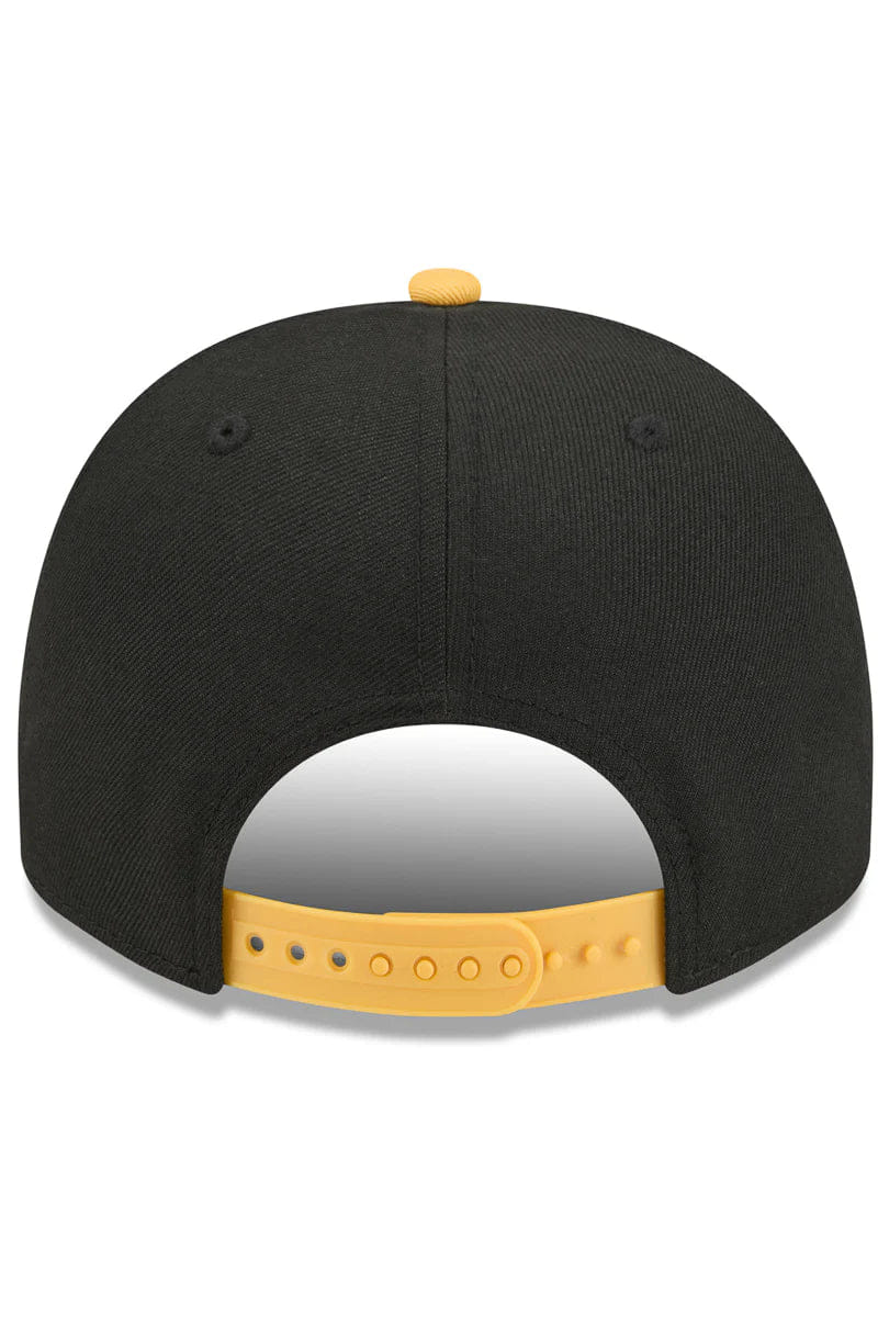 New Era L.A Rams 9Fifty A-Frame SnapBack (Black/Mustard)