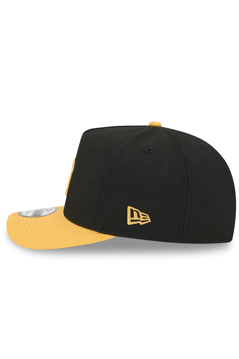 New Era Los Angeles Dodgers 9Fifty A-Frame SnapBack (Black/Mustard)