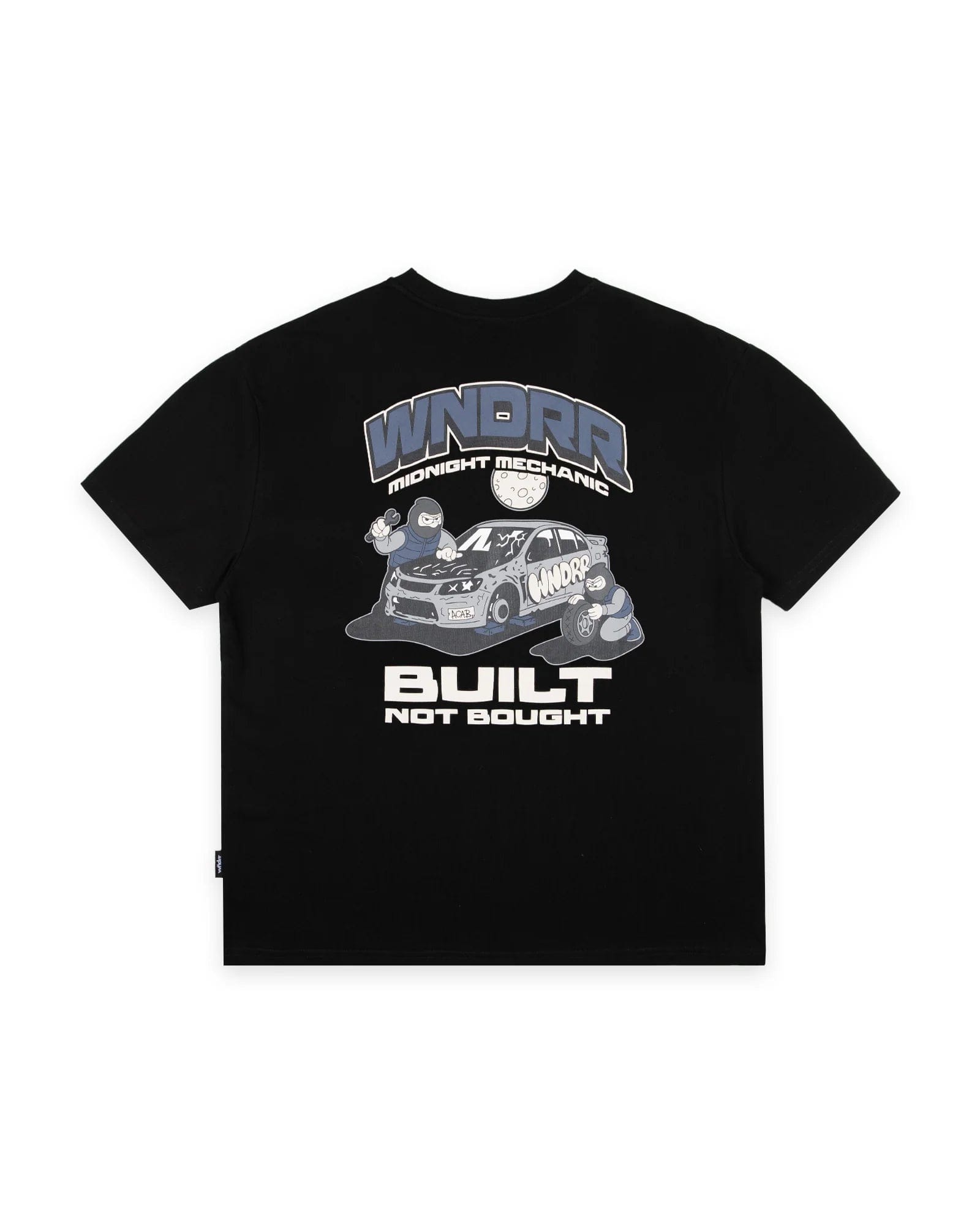 WNDRR Built Box Fit Tee (Black)
