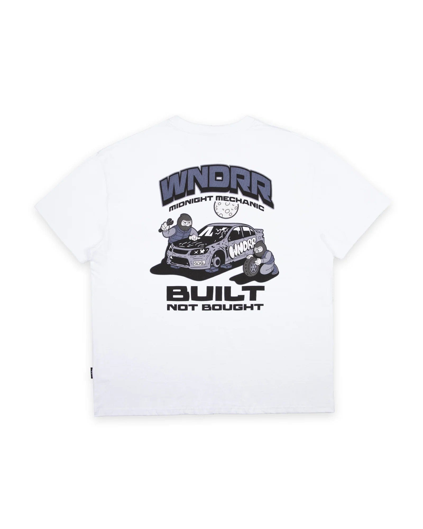 WNDRR Built Box Fit Tee (White)