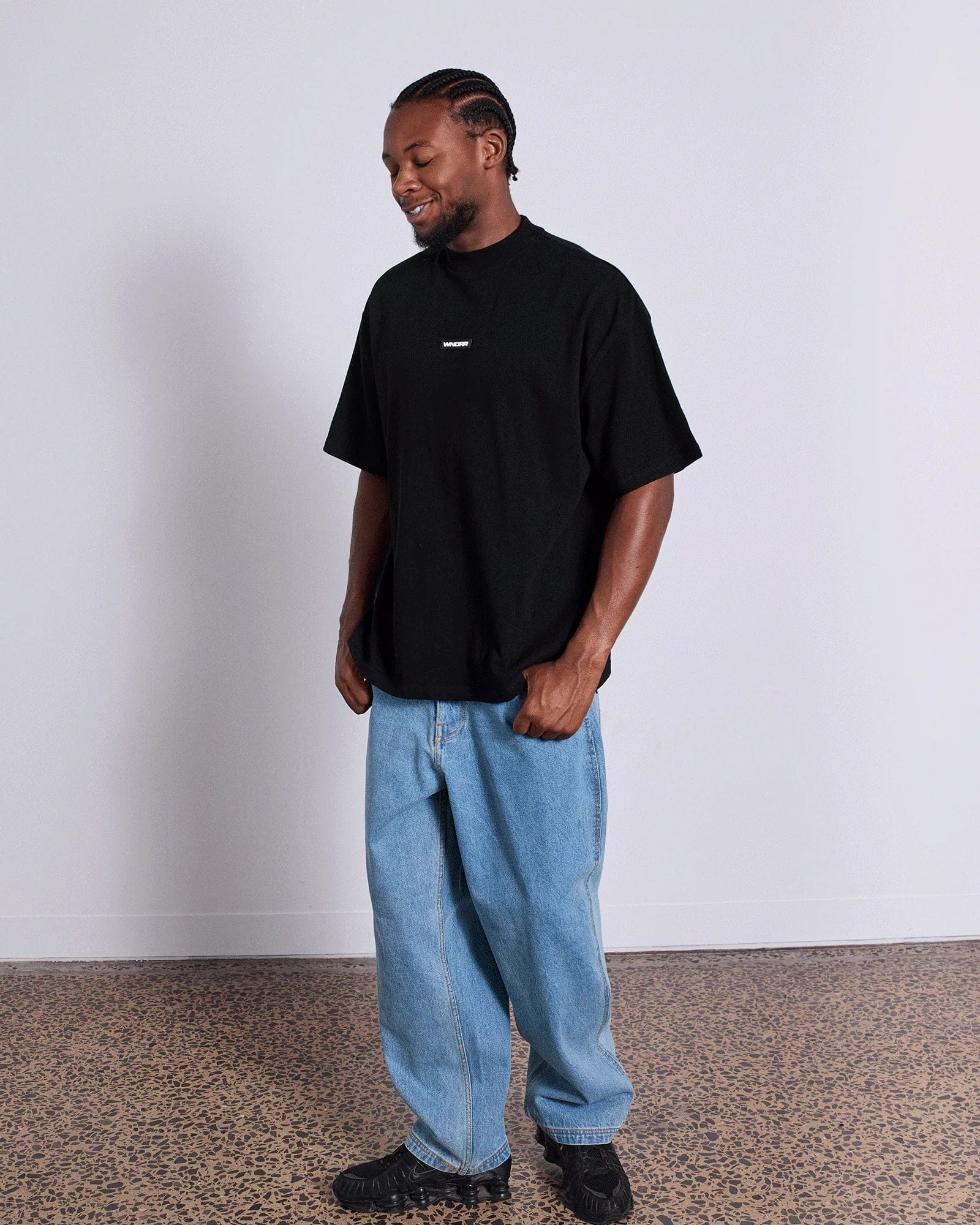 WNDRR Context Heavy Weight Tee (Black)