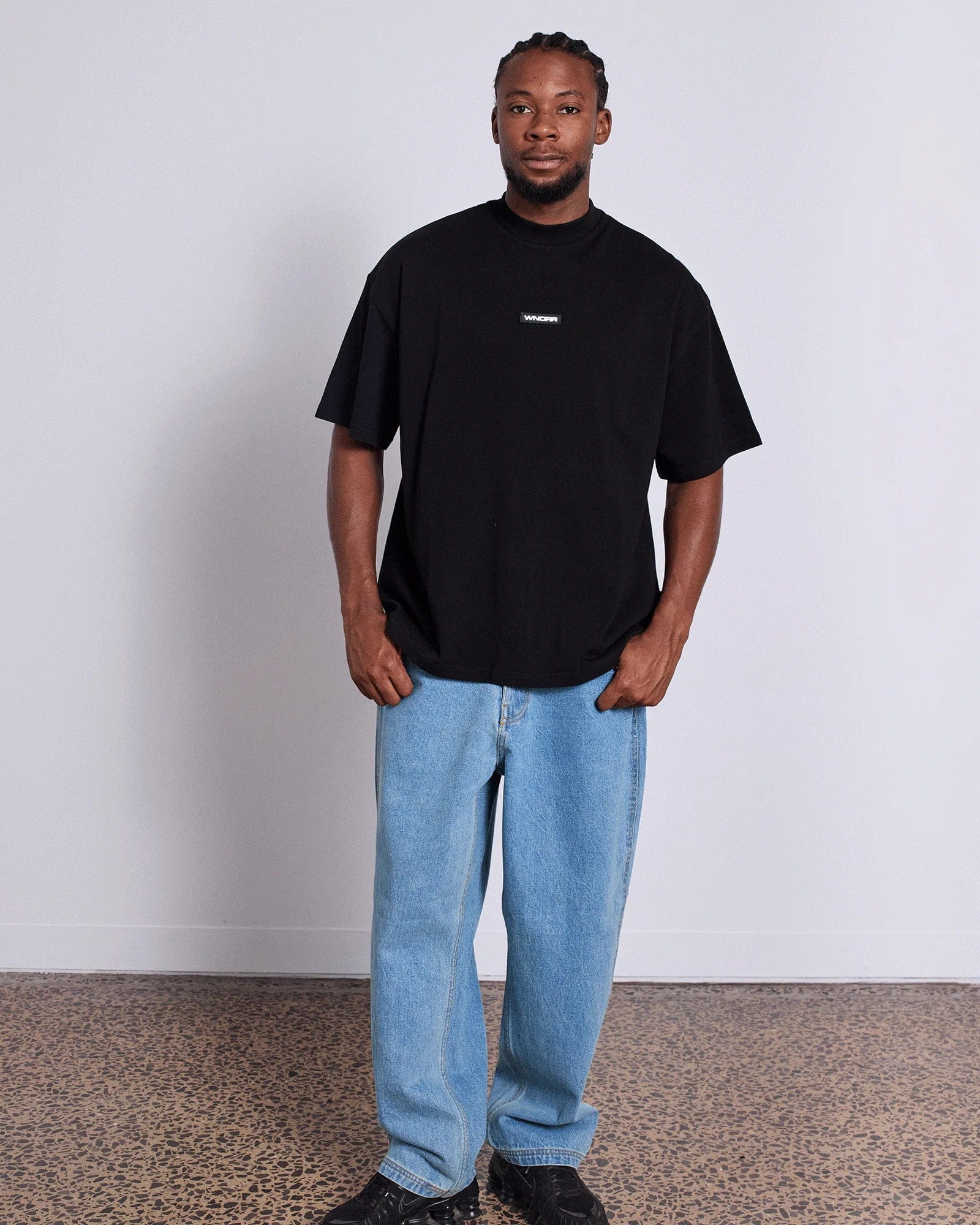 WNDRR Context Heavy Weight Tee (Black)