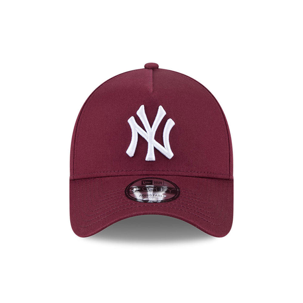 New Era N.Y Yankees 9Forty A-Frame Cap (Maroon)