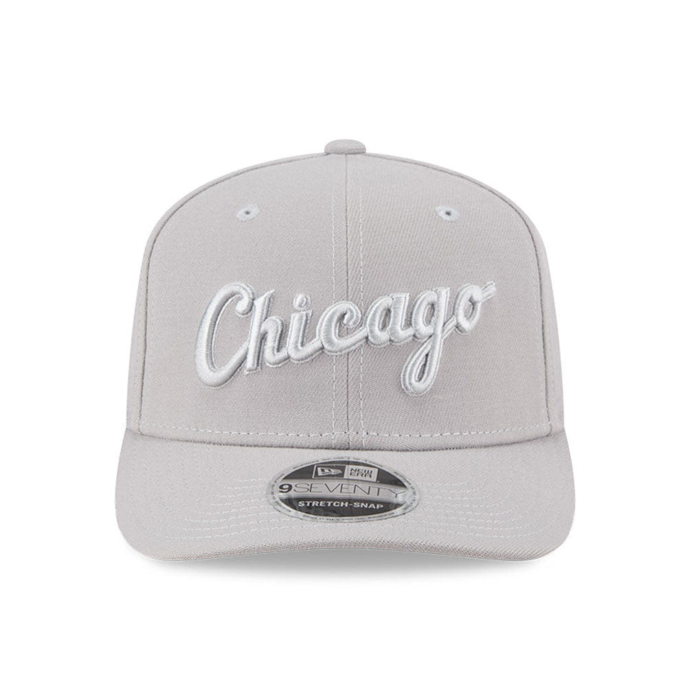 New Era Chicago Bulls 9Seventy Stretch Snap Cap (Tonal Grey)