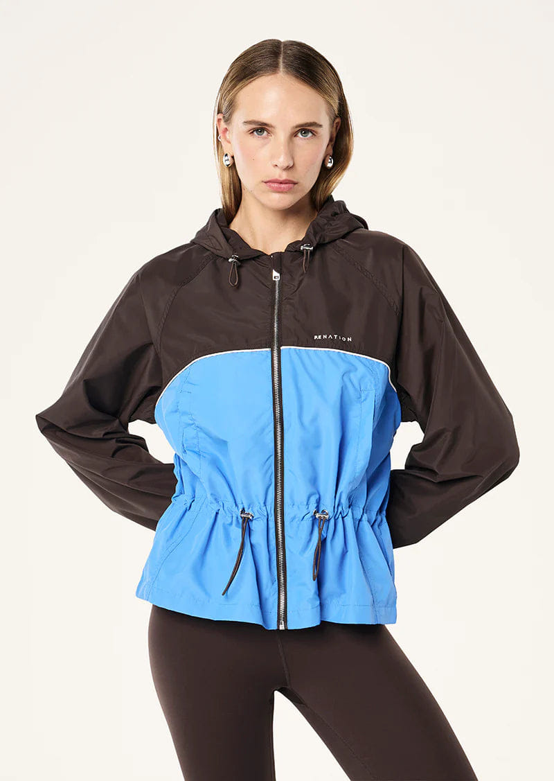 P.E NATION Alignment Jacket (Coffee/Marina)