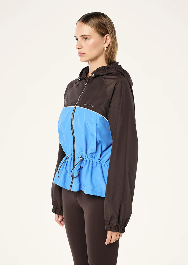 P.E NATION Alignment Jacket (Coffee/Marina)