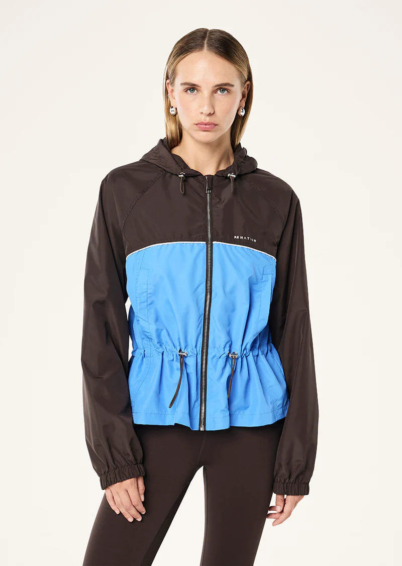 P.E NATION Alignment Jacket (Coffee/Marina)