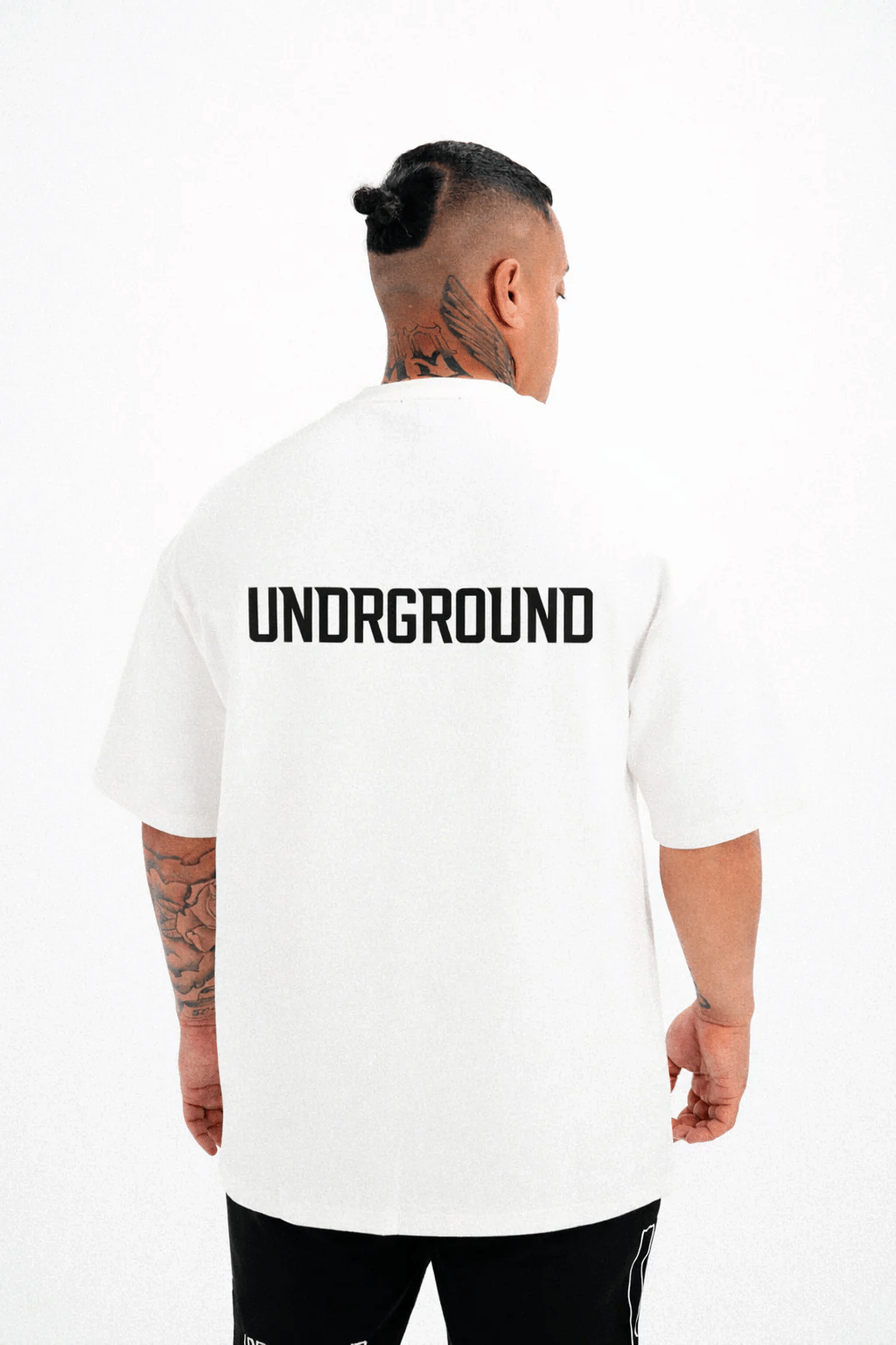 UNDRGROUND Origin Tee (White/Black)