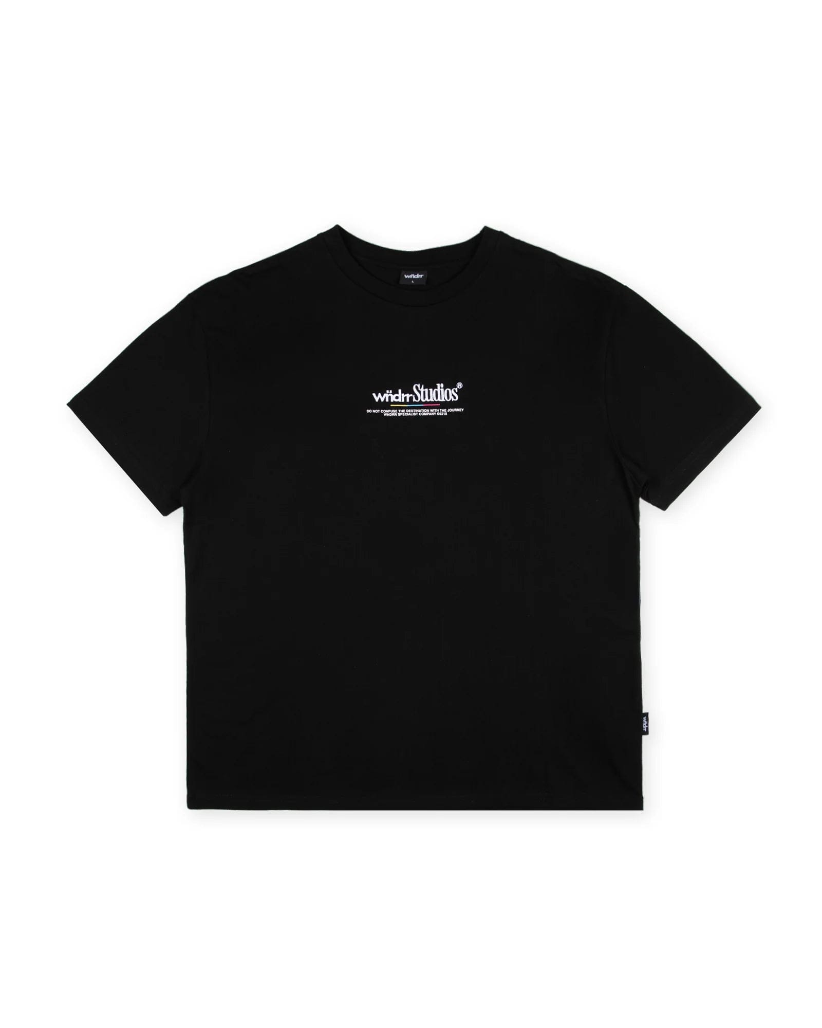 WNDRR Collective Box Fit Tee (Black)
