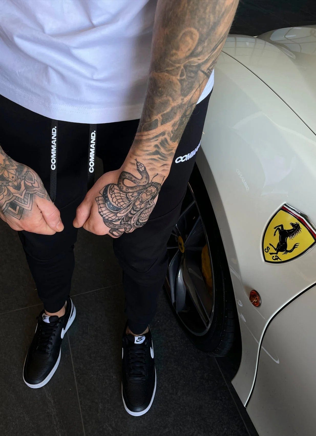 COMMAND Daily Track Pants (Black)