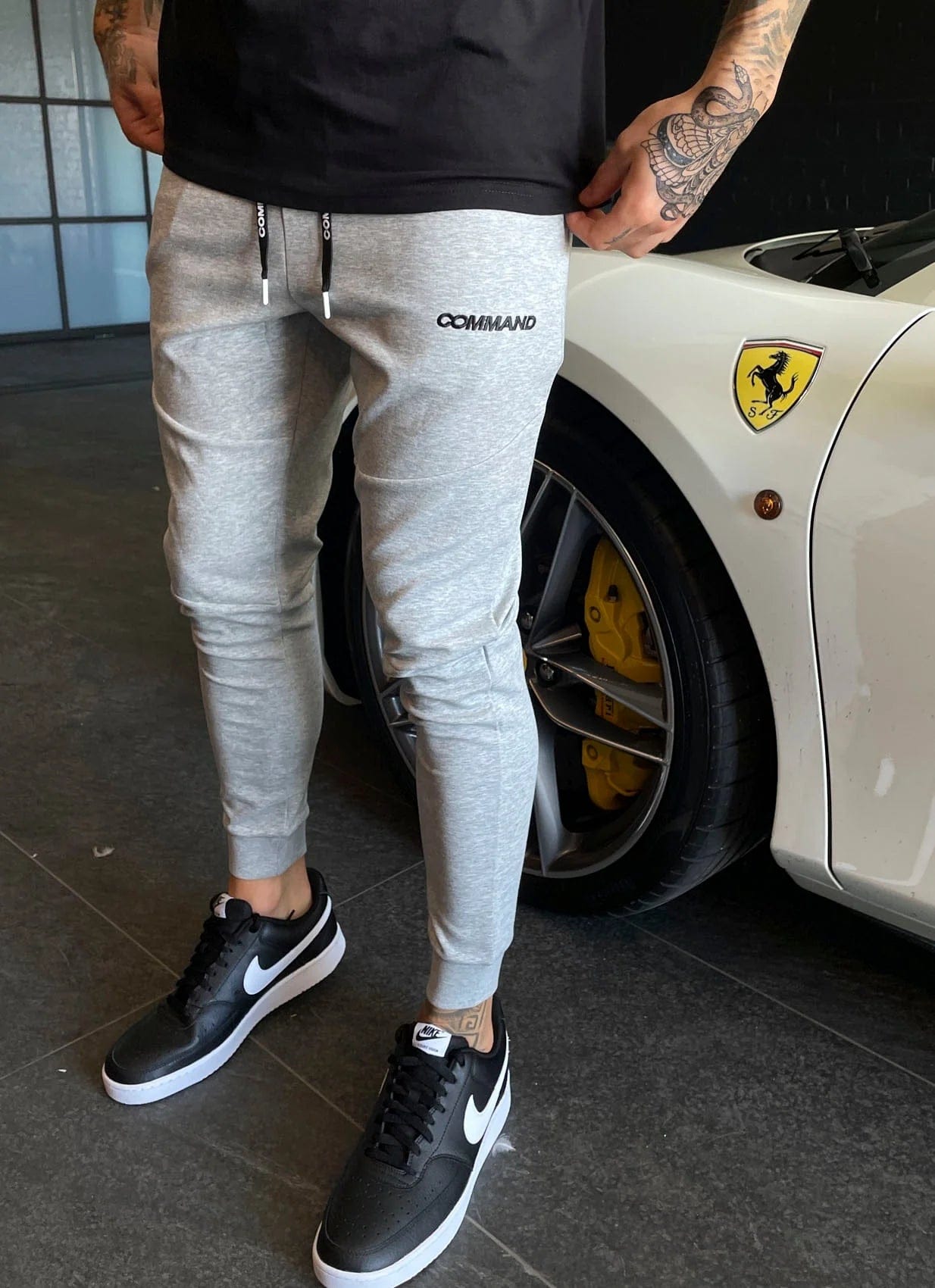 COMMAND Daily Track Pants (Grey)