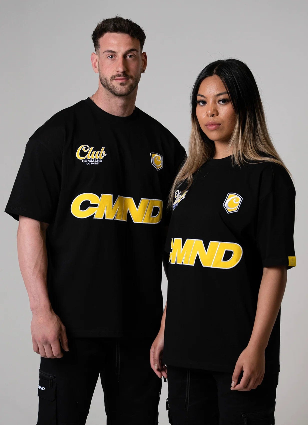 COMMAND Jersey Tee (Black/Yellow)