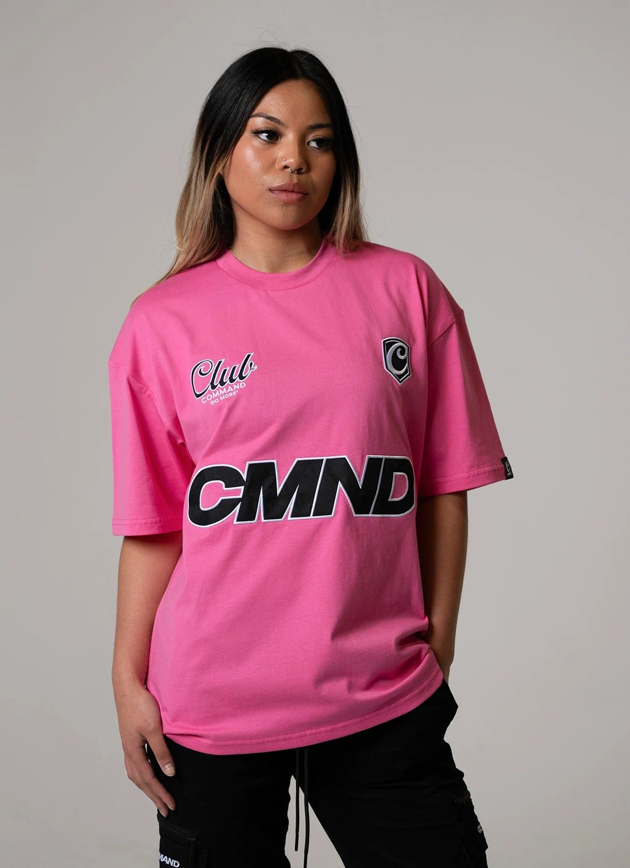 COMMAND Jersey Tee (Pink)