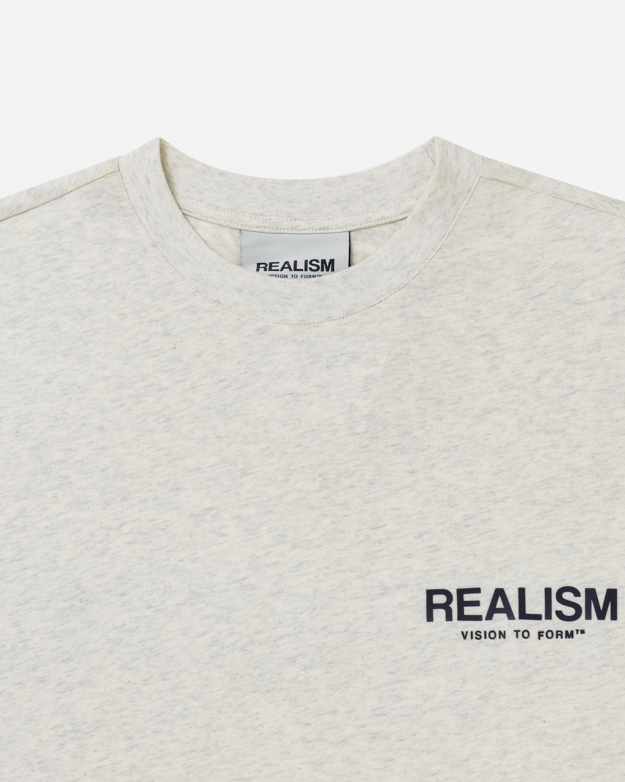 Realism VISION LOGO LONGSLEEVE TEE OATMEAL