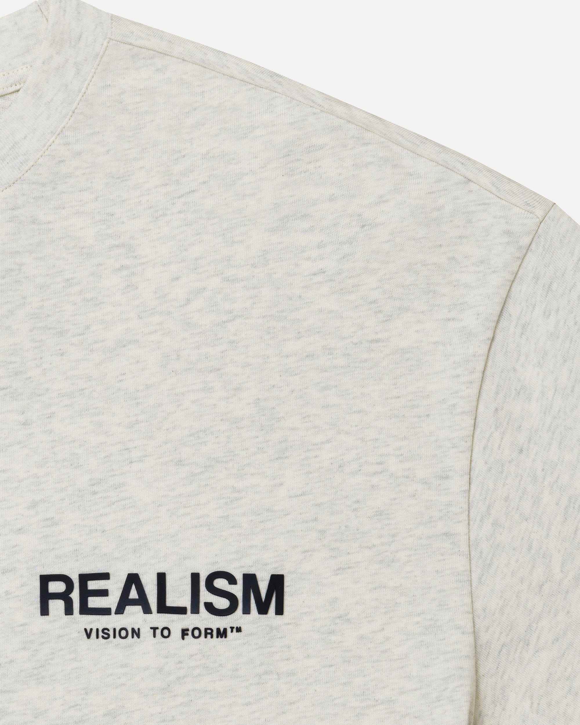 Realism VISION LOGO LONGSLEEVE TEE OATMEAL